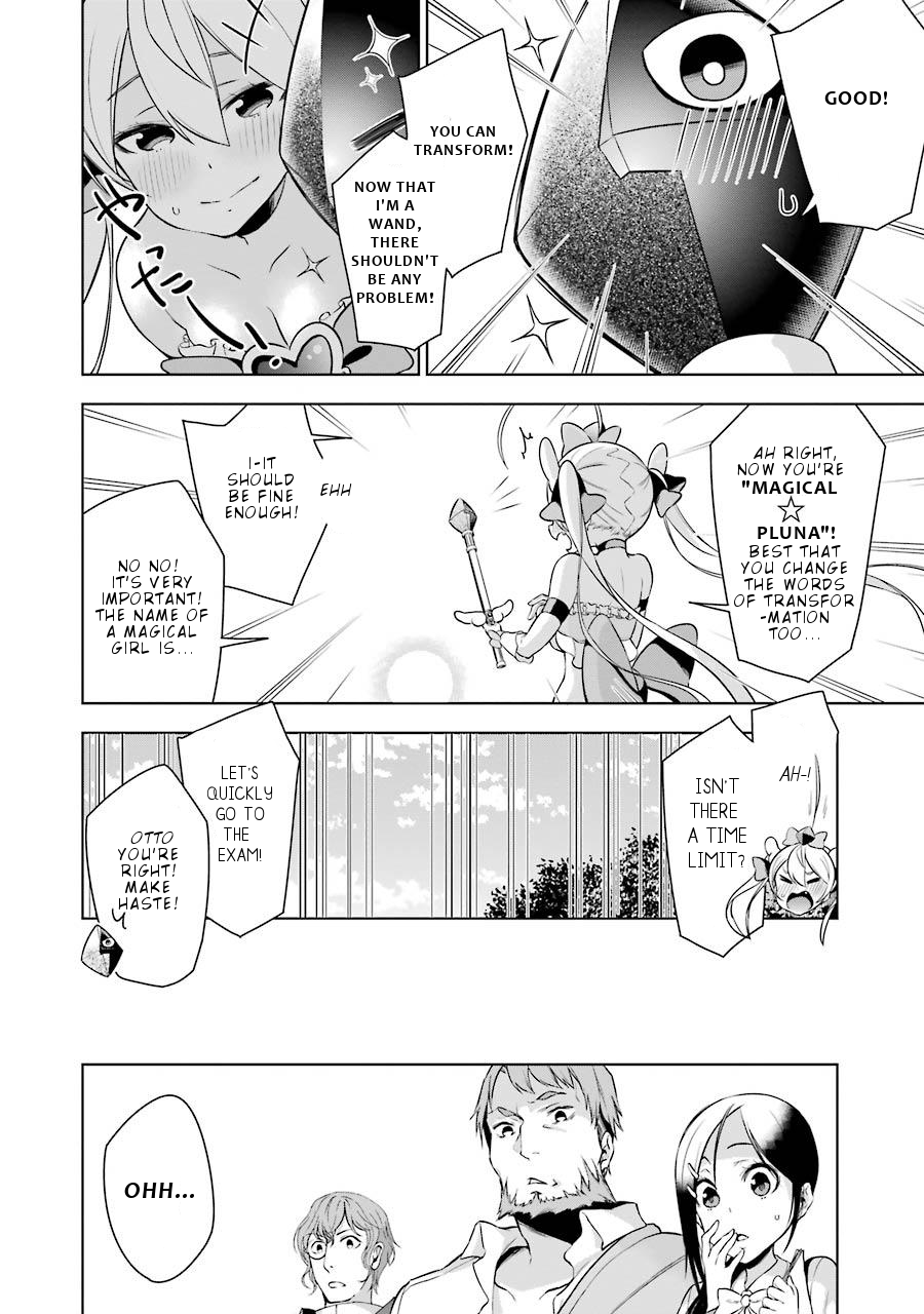 Isekai de Saikyou no Tsue ni Tensei shita Ore ga Iyagaru Shoujo wo Muriyari Mahou Shoujo ni P suru! Chapter 6 page 35 - Chapter 6: The trial before Exam