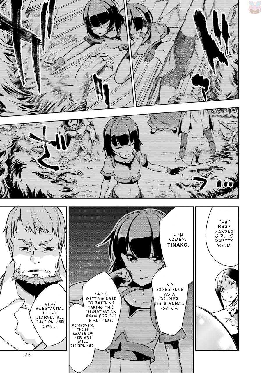 Isekai de Saikyou no Tsue ni Tensei shita Ore ga Iyagaru Shoujo wo Muriyari Mahou Shoujo ni P suru! Chapter 6 page 36 - Chapter 6: The trial before Exam