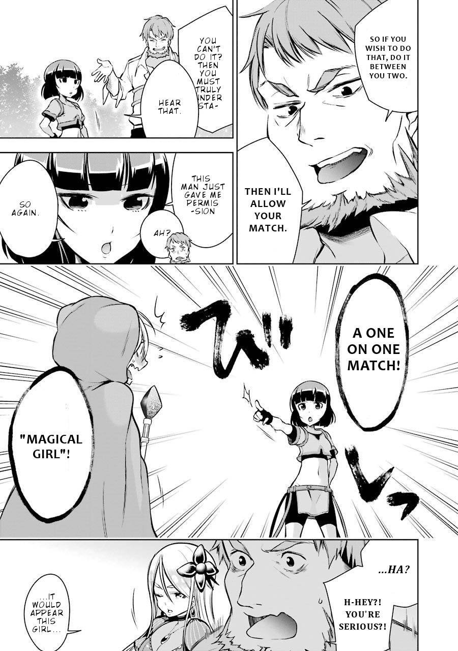 Isekai de Saikyou no Tsue ni Tensei shita Ore ga Iyagaru Shoujo wo Muriyari Mahou Shoujo ni P suru! Chapter 7 page 10 - Chapter 7: A Match, Magical girl!