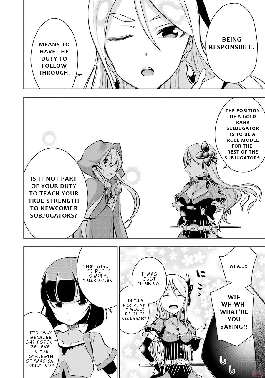 Isekai de Saikyou no Tsue ni Tensei shita Ore ga Iyagaru Shoujo wo Muriyari Mahou Shoujo ni P suru! Chapter 7 page 15 - Chapter 7: A Match, Magical girl!