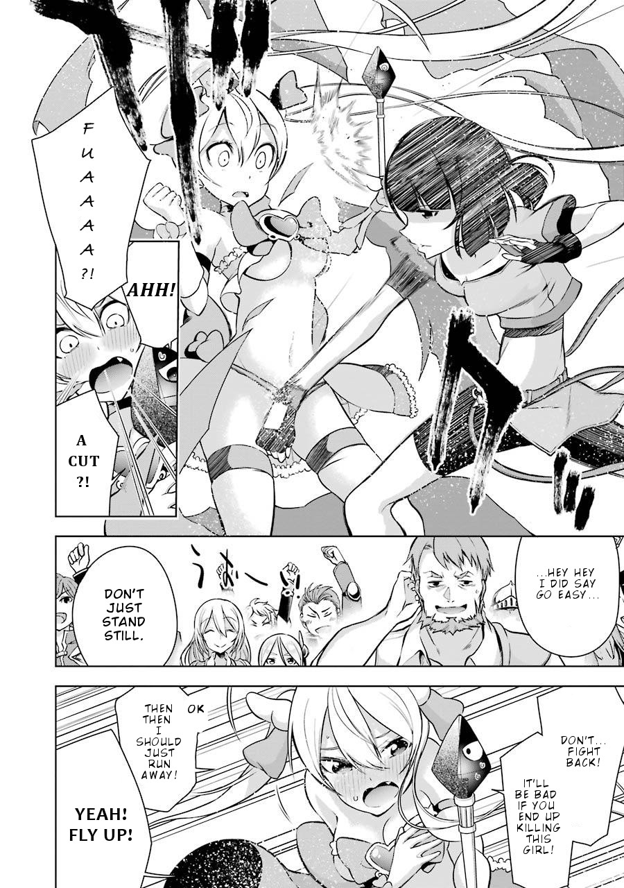 Isekai de Saikyou no Tsue ni Tensei shita Ore ga Iyagaru Shoujo wo Muriyari Mahou Shoujo ni P suru! Chapter 7 page 19 - Chapter 7: A Match, Magical girl!