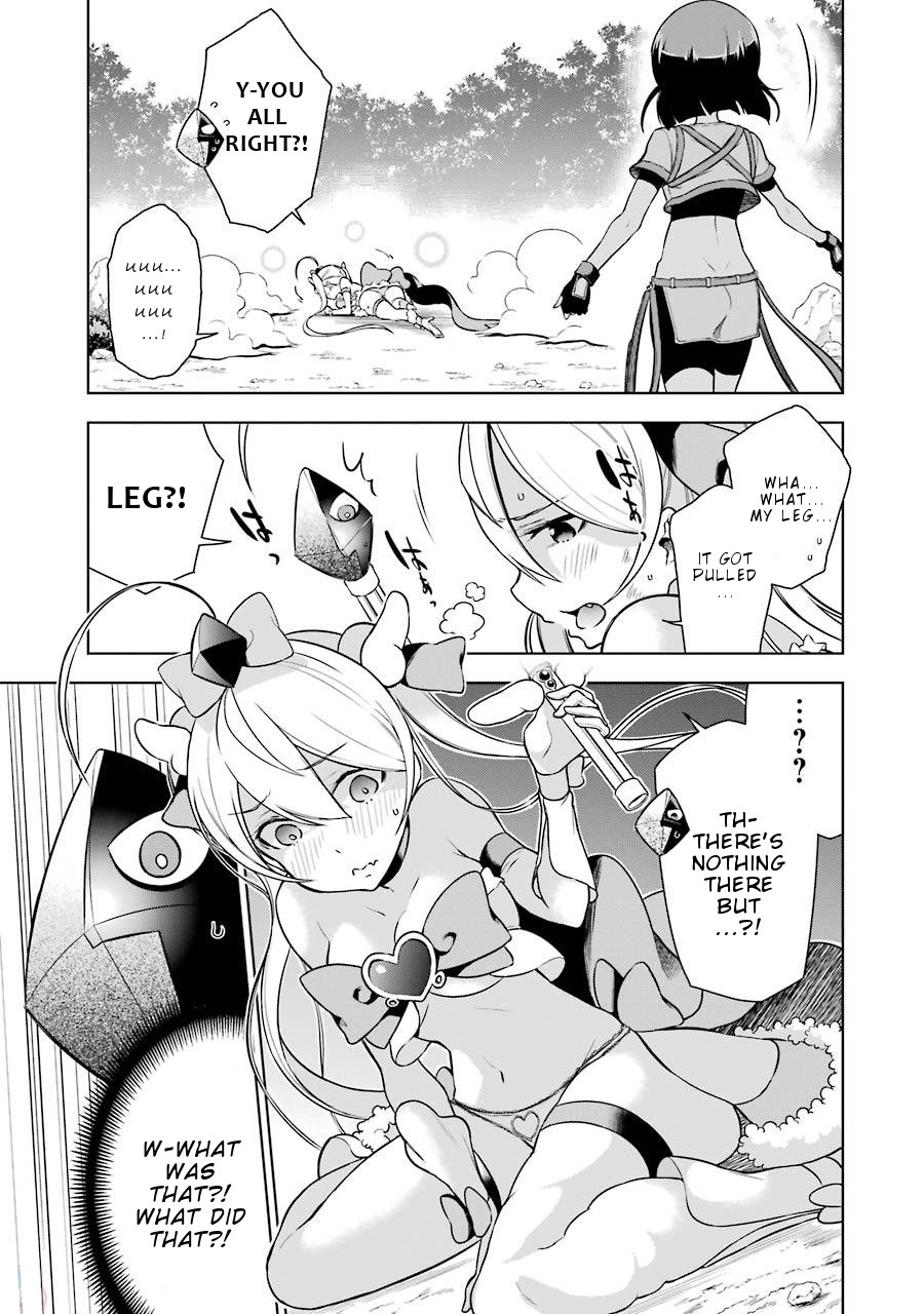 Isekai de Saikyou no Tsue ni Tensei shita Ore ga Iyagaru Shoujo wo Muriyari Mahou Shoujo ni P suru! Chapter 7 page 22 - Chapter 7: A Match, Magical girl!