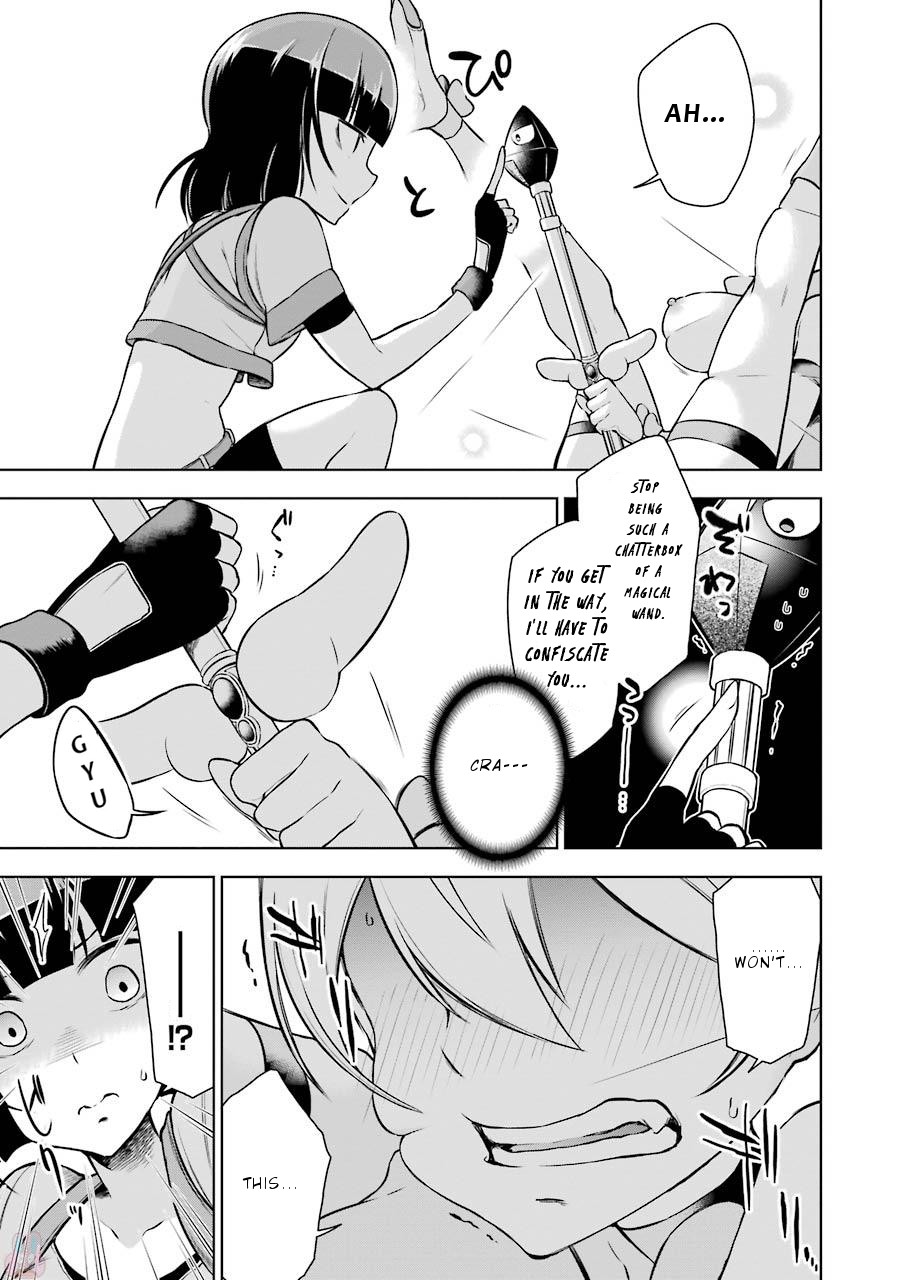 Isekai de Saikyou no Tsue ni Tensei shita Ore ga Iyagaru Shoujo wo Muriyari Mahou Shoujo ni P suru! Chapter 7 page 28 - Chapter 7: A Match, Magical girl!