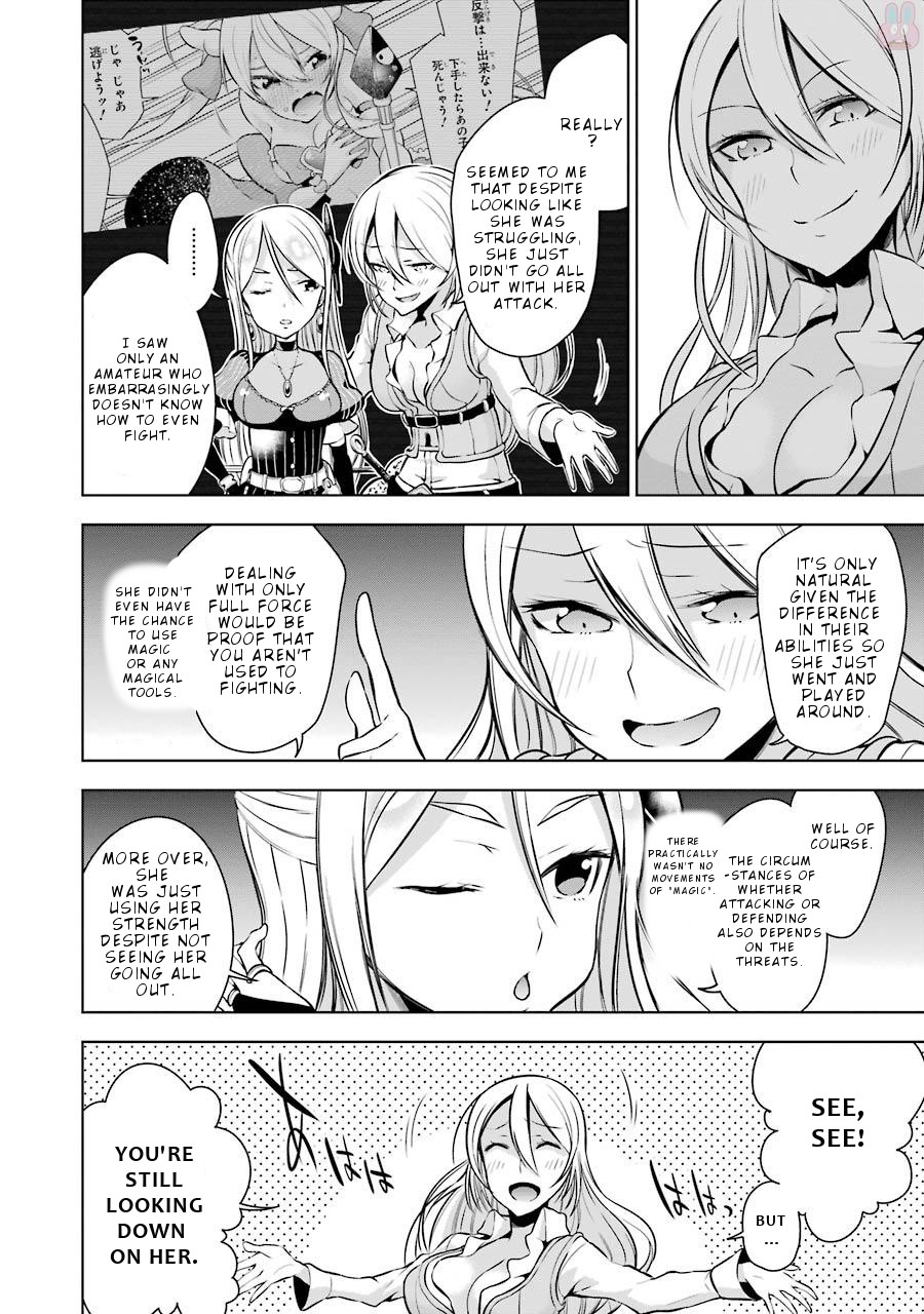 Isekai de Saikyou no Tsue ni Tensei shita Ore ga Iyagaru Shoujo wo Muriyari Mahou Shoujo ni P suru! Chapter 7 page 35 - Chapter 7: A Match, Magical girl!