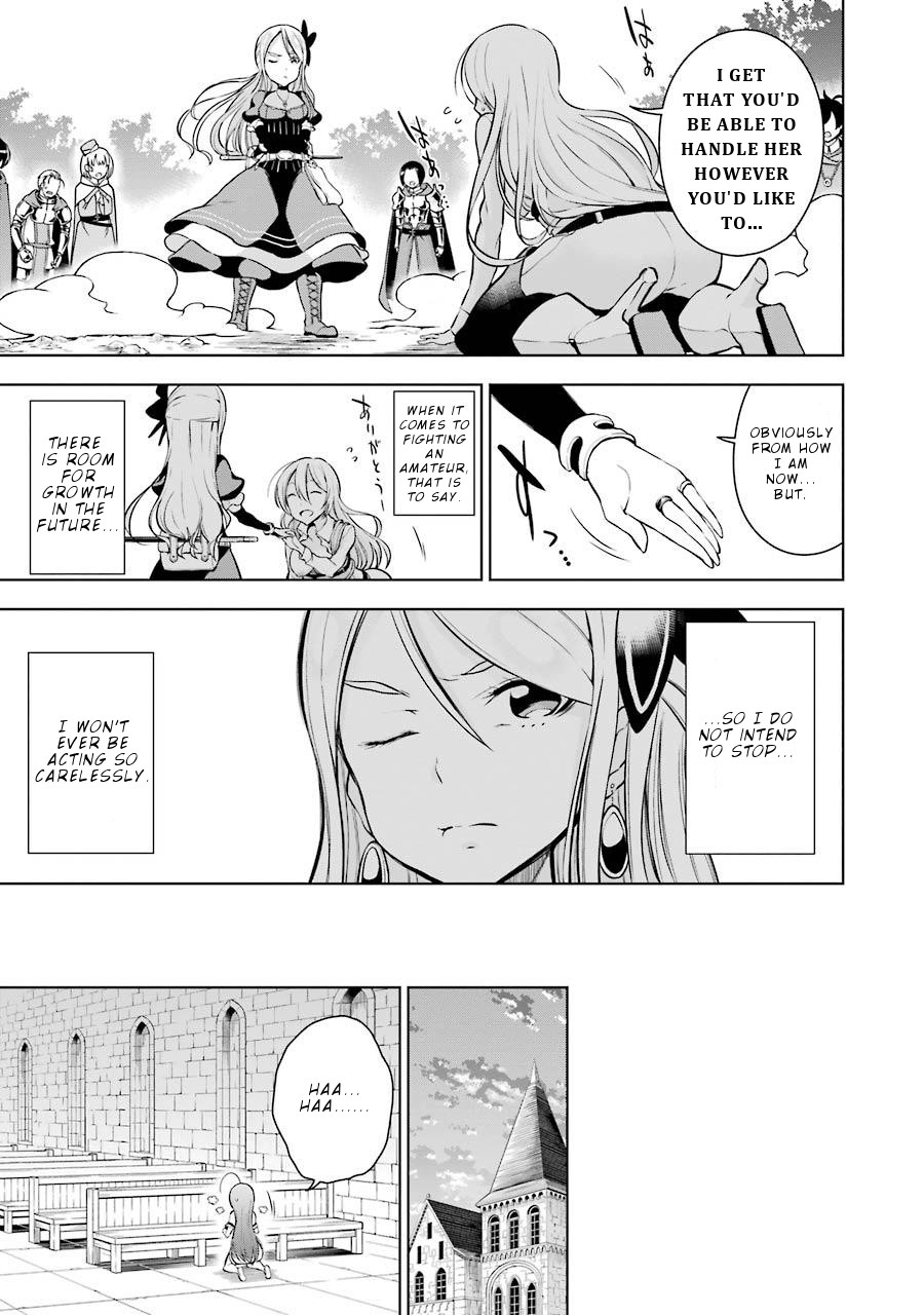 Isekai de Saikyou no Tsue ni Tensei shita Ore ga Iyagaru Shoujo wo Muriyari Mahou Shoujo ni P suru! Chapter 7 page 40 - Chapter 7: A Match, Magical girl!