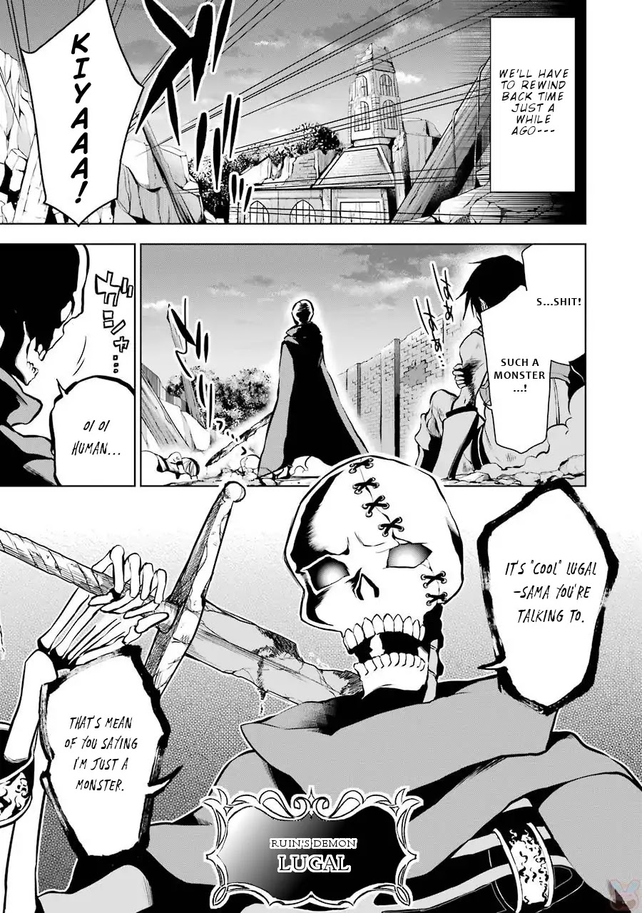 Isekai de Saikyou no Tsue ni Tensei shita Ore ga Iyagaru Shoujo wo Muriyari Mahou Shoujo ni P suru! Chapter 8 page 4 - Chapter 8: Ruin Raiders