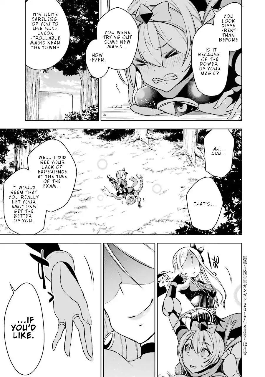 Isekai de Saikyou no Tsue ni Tensei shita Ore ga Iyagaru Shoujo wo Muriyari Mahou Shoujo ni P suru! Chapter 9 page 33 - Chapter 9: Something new