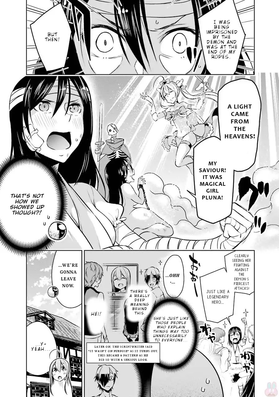 Isekai de Saikyou no Tsue ni Tensei shita Ore ga Iyagaru Shoujo wo Muriyari Mahou Shoujo ni P suru! Chapter 9 page 6 - Chapter 9: Something new