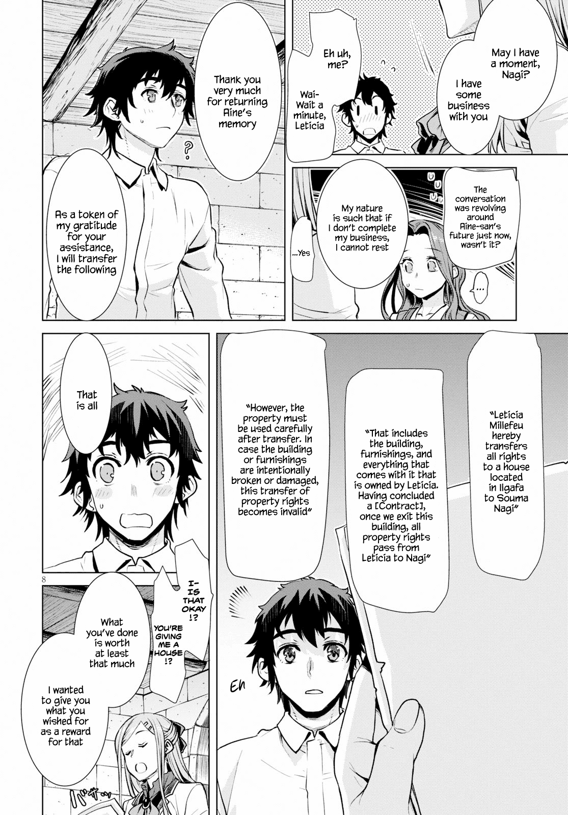 Isekai de Skill wo Kaitai shitara Cheat na Yome ga Zoushoku Shimashita: Gainen Kousa no Structure Chapter 18 page 8 - Chapter 18