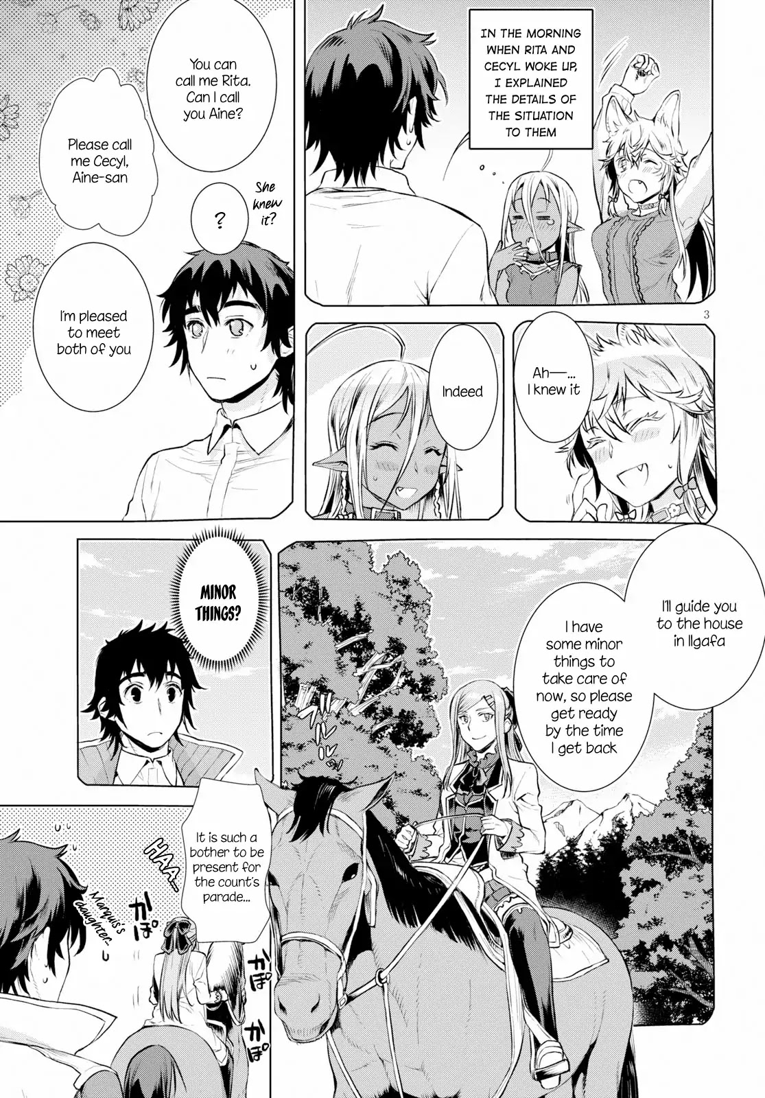 Isekai de Skill wo Kaitai shitara Cheat na Yome ga Zoushoku Shimashita: Gainen Kousa no Structure Chapter 19 page 3 - Chapter 19