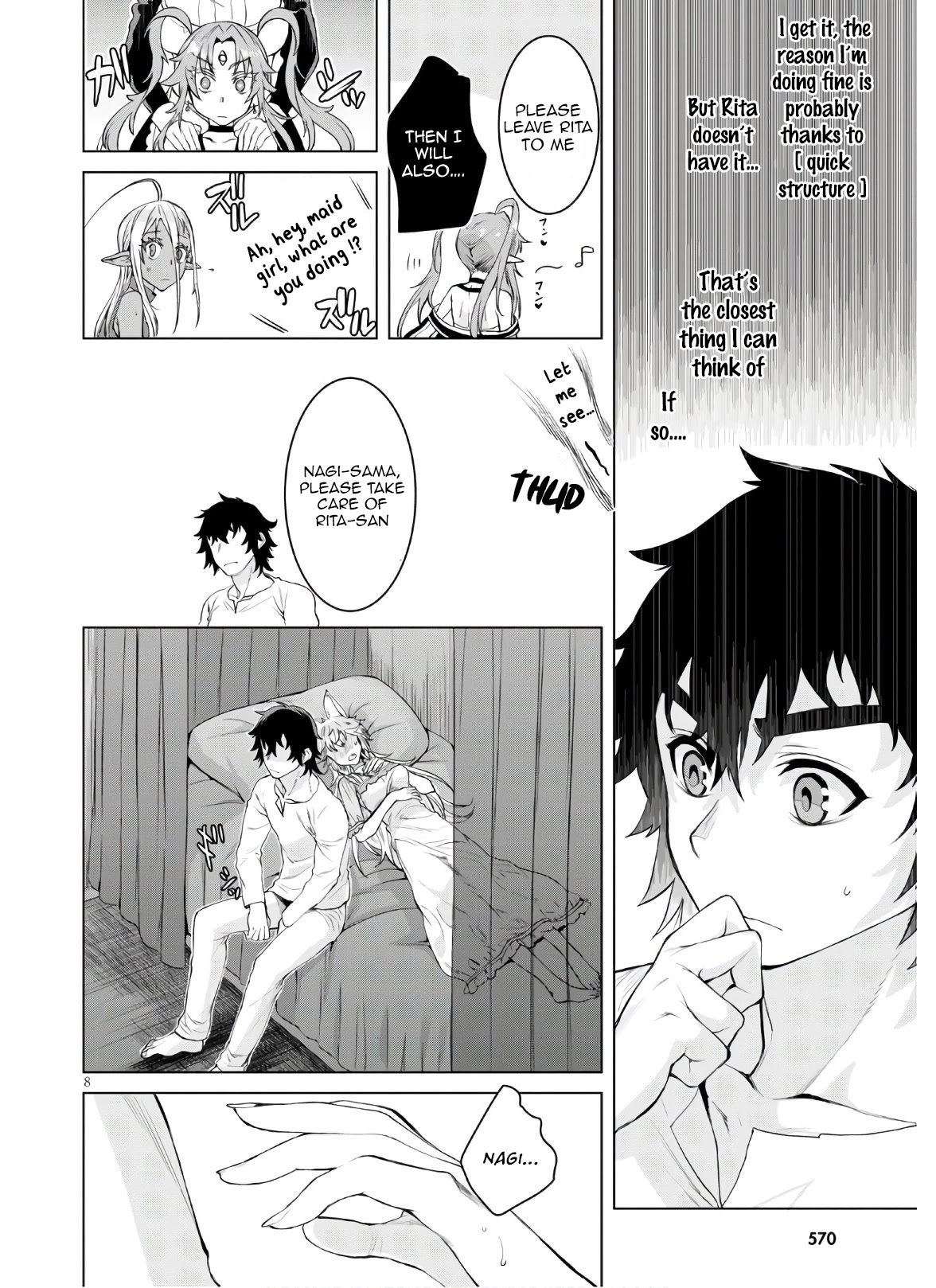 Isekai de Skill wo Kaitai shitara Cheat na Yome ga Zoushoku Shimashita: Gainen Kousa no Structure Chapter 34 page 8 - Chapter 34