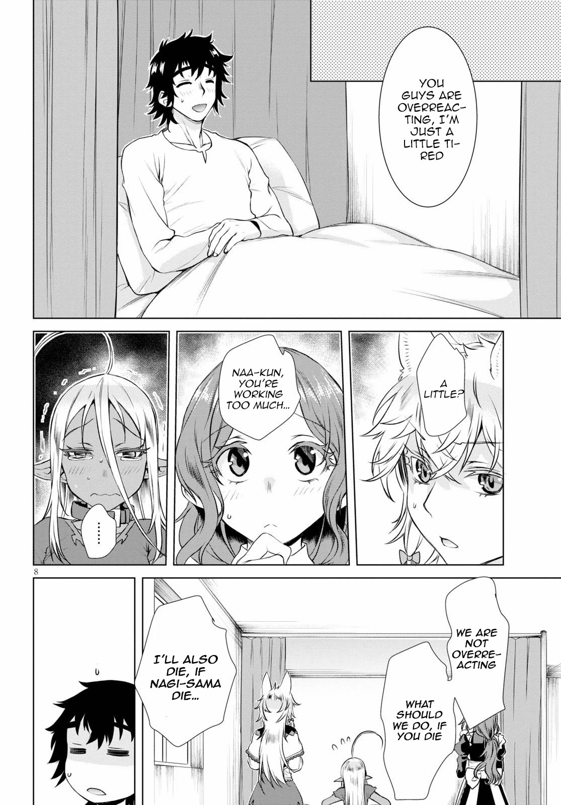 Isekai de Skill wo Kaitai shitara Cheat na Yome ga Zoushoku Shimashita: Gainen Kousa no Structure Chapter 35 page 8 - Chapter 35