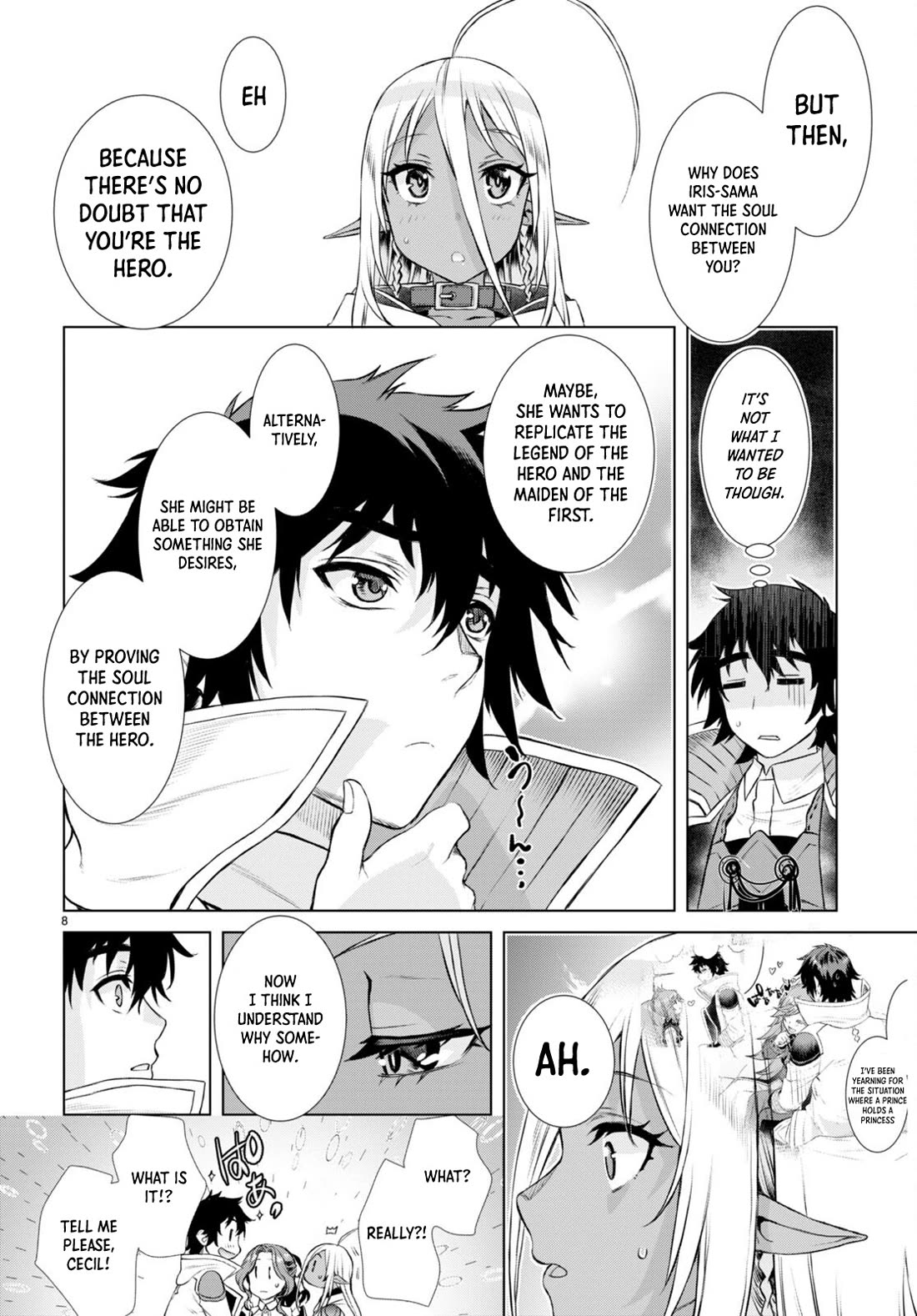 Isekai de Skill wo Kaitai shitara Cheat na Yome ga Zoushoku Shimashita: Gainen Kousa no Structure Chapter 52 page 8 - Chapter 52