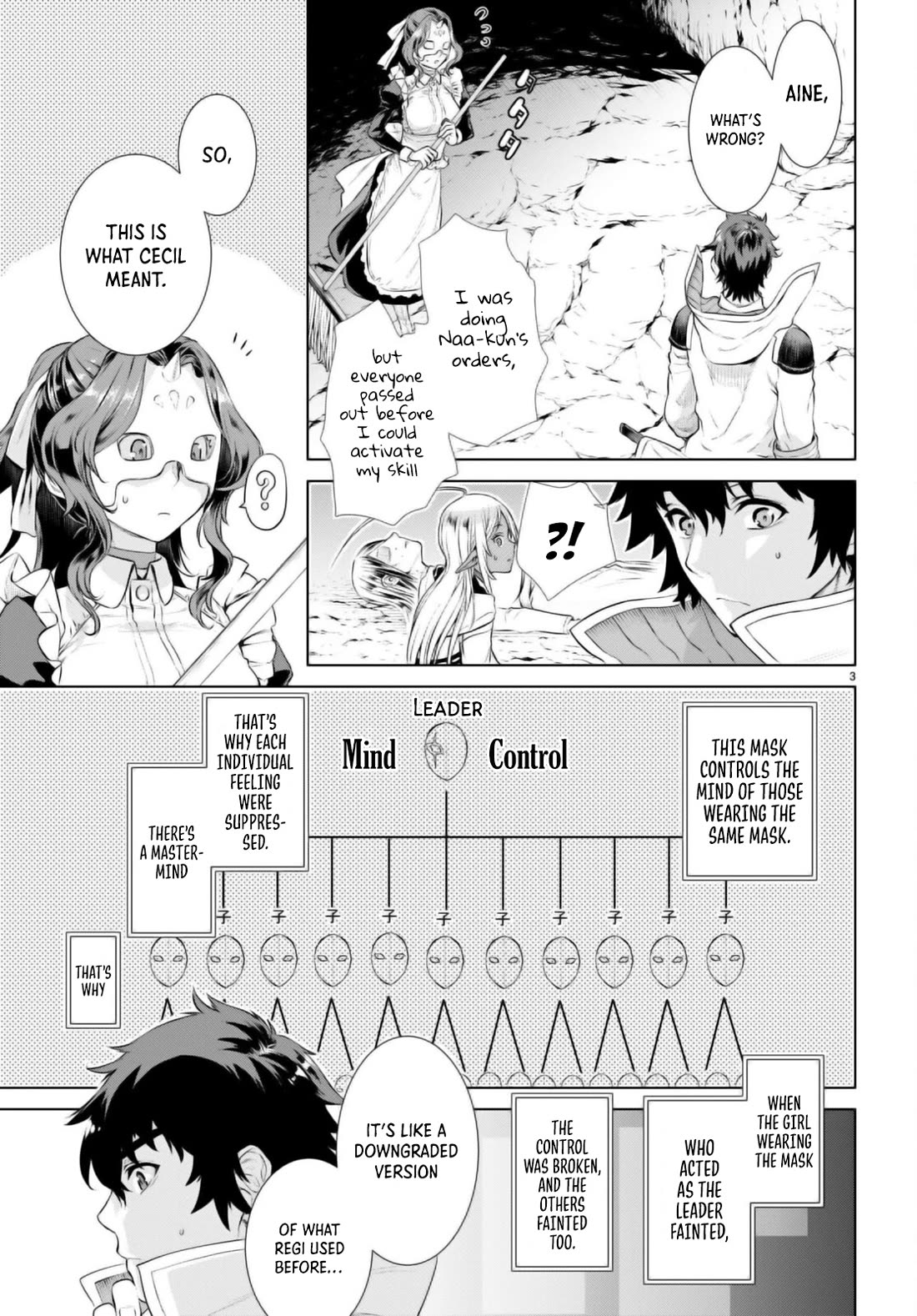 Isekai de Skill wo Kaitai shitara Cheat na Yome ga Zoushoku Shimashita: Gainen Kousa no Structure Chapter 57 page 3 - Chapter 57