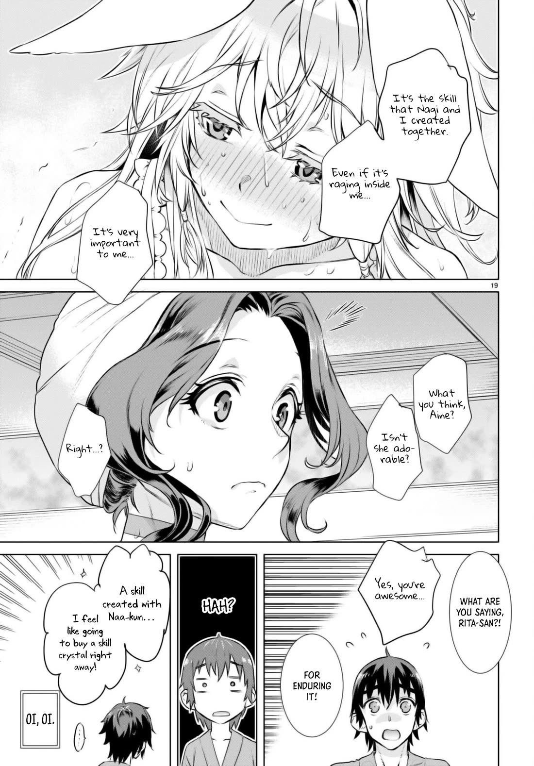 Isekai de Skill wo Kaitai shitara Cheat na Yome ga Zoushoku Shimashita: Gainen Kousa no Structure Chapter 59 page 19 - Chapter 59