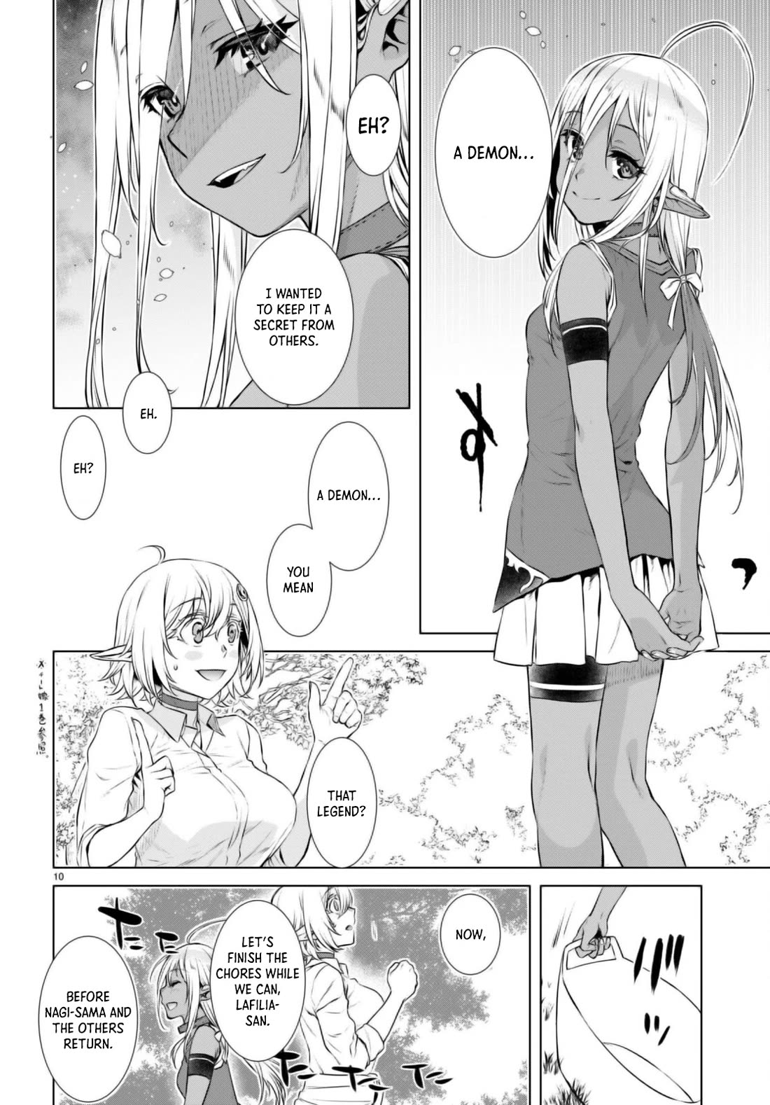 Isekai de Skill wo Kaitai shitara Cheat na Yome ga Zoushoku Shimashita: Gainen Kousa no Structure Chapter 60 page 10 - Chapter 60