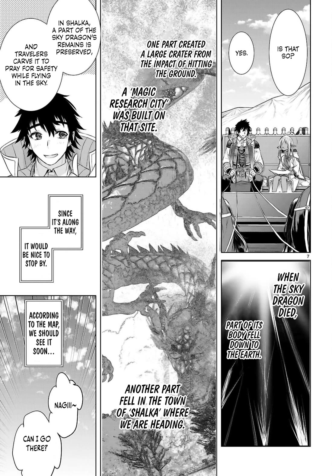 Isekai de Skill wo Kaitai shitara Cheat na Yome ga Zoushoku Shimashita: Gainen Kousa no Structure Chapter 68 page 7 - Chapter 68