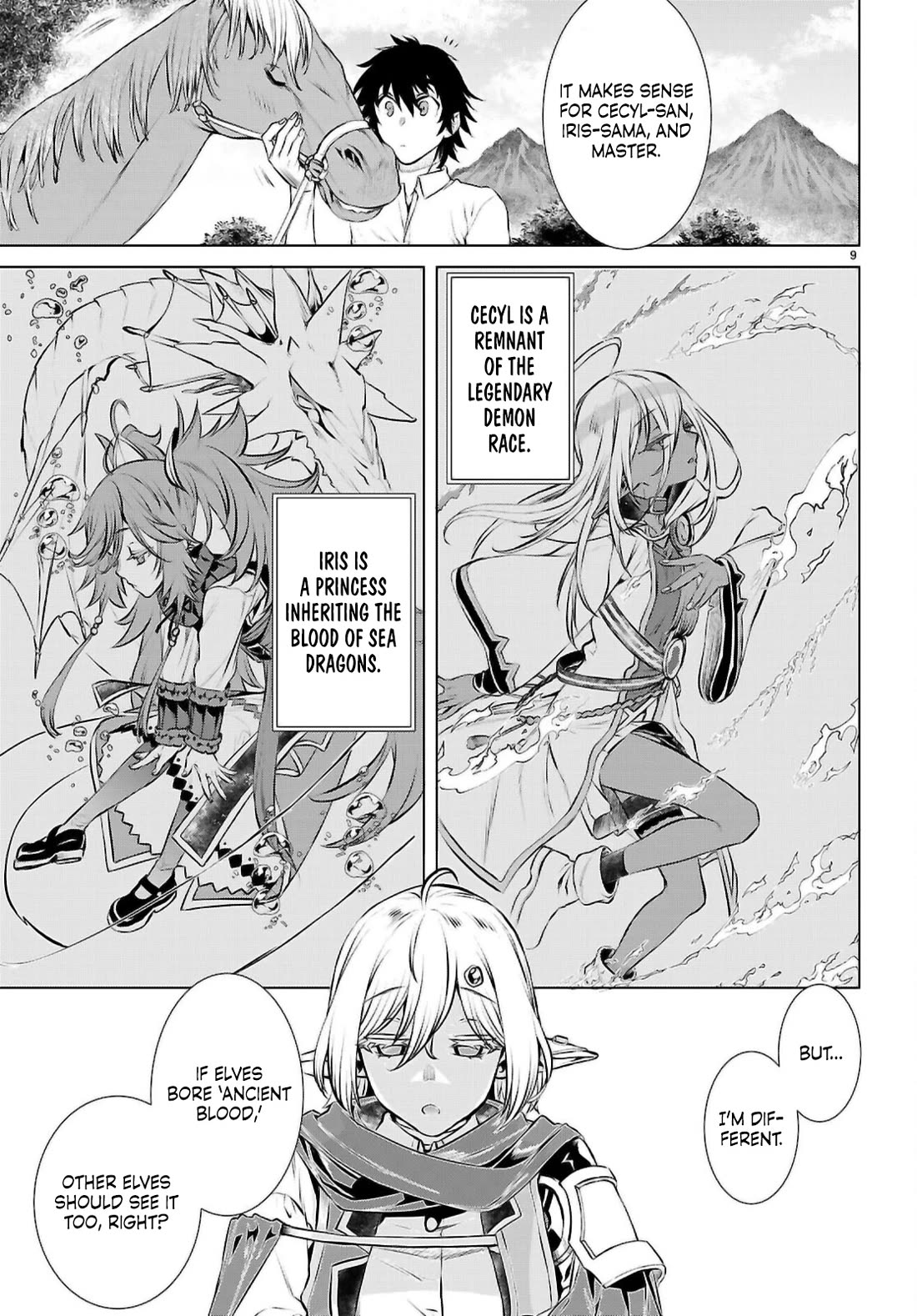 Isekai de Skill wo Kaitai shitara Cheat na Yome ga Zoushoku Shimashita: Gainen Kousa no Structure Chapter 71 page 9 - Chapter 71