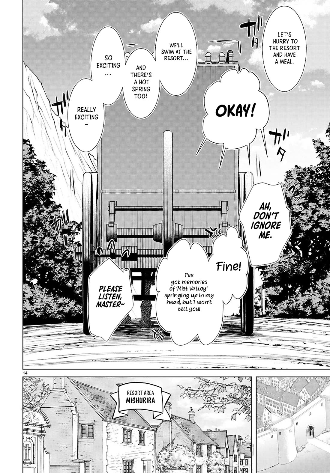 Isekai de Skill wo Kaitai shitara Cheat na Yome ga Zoushoku Shimashita: Gainen Kousa no Structure Chapter 73 page 14 - Chapter 73