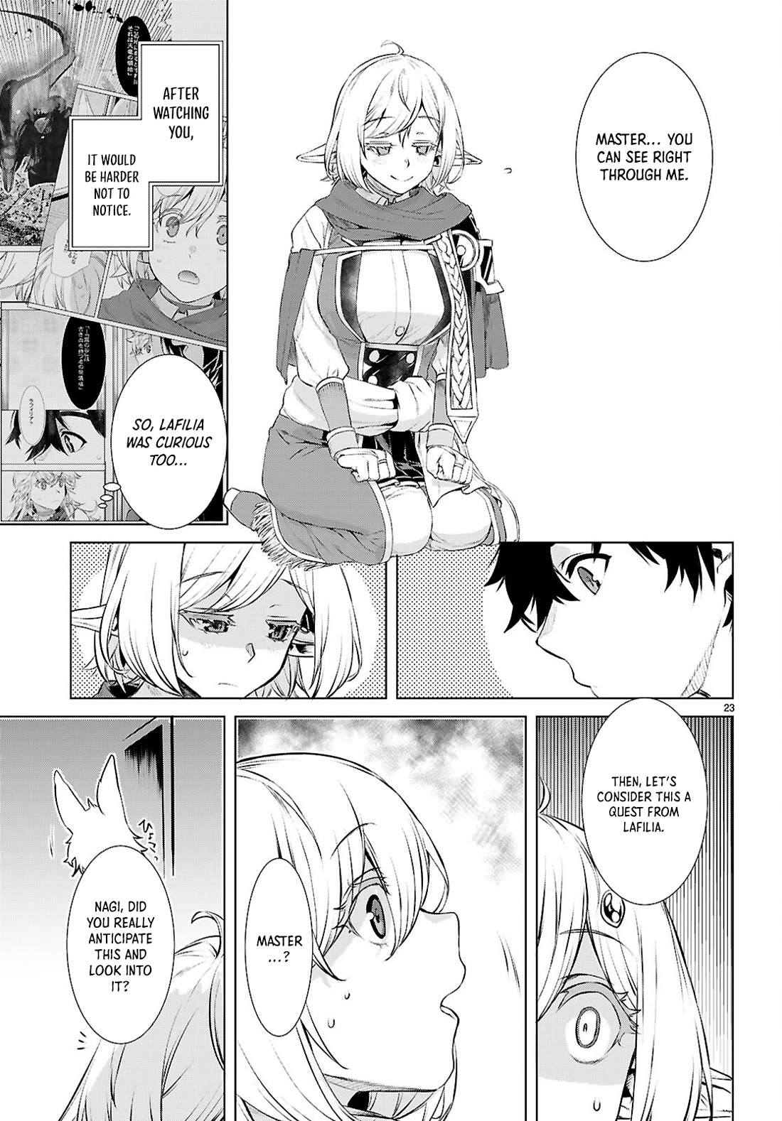 Isekai de Skill wo Kaitai shitara Cheat na Yome ga Zoushoku Shimashita: Gainen Kousa no Structure Chapter 73 page 23 - Chapter 73