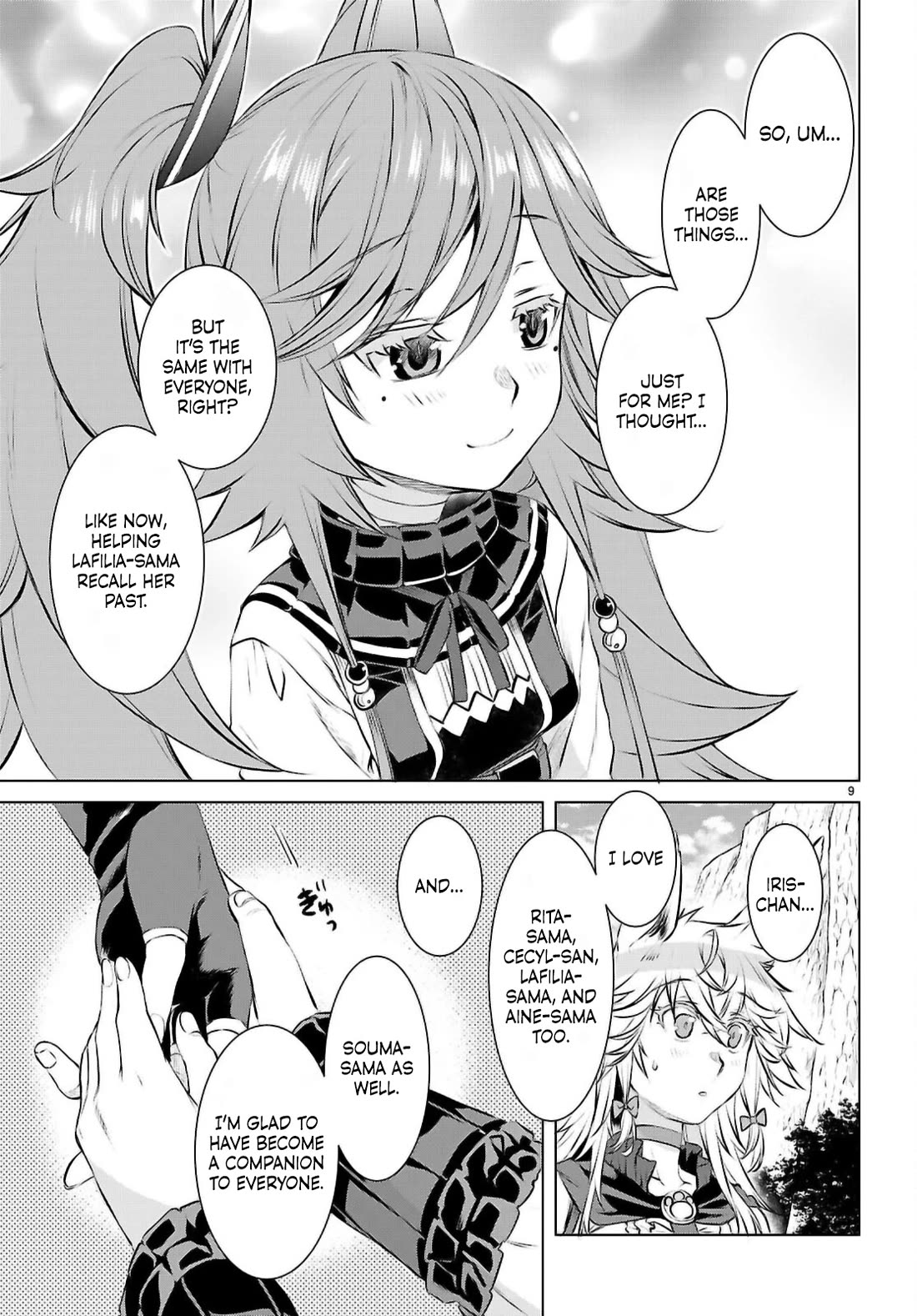 Isekai de Skill wo Kaitai shitara Cheat na Yome ga Zoushoku Shimashita: Gainen Kousa no Structure Chapter 74 page 9 - Chapter 74