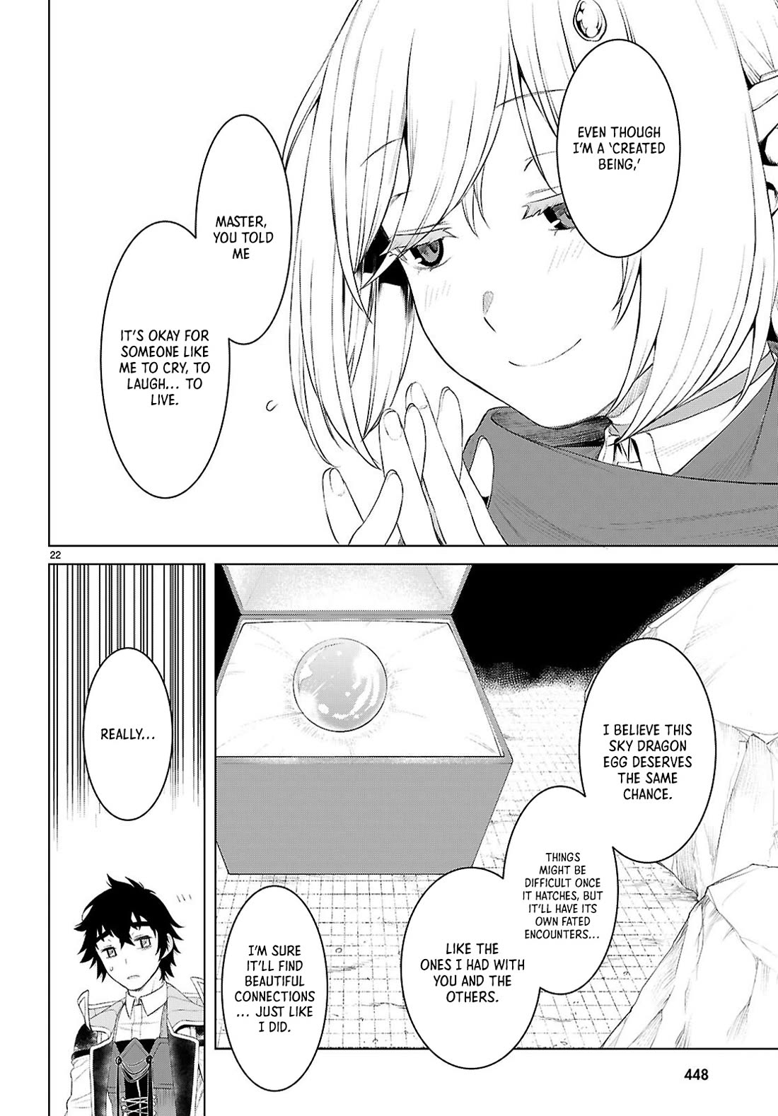 Isekai de Skill wo Kaitai shitara Cheat na Yome ga Zoushoku Shimashita: Gainen Kousa no Structure Chapter 78 page 22 - Chapter 78