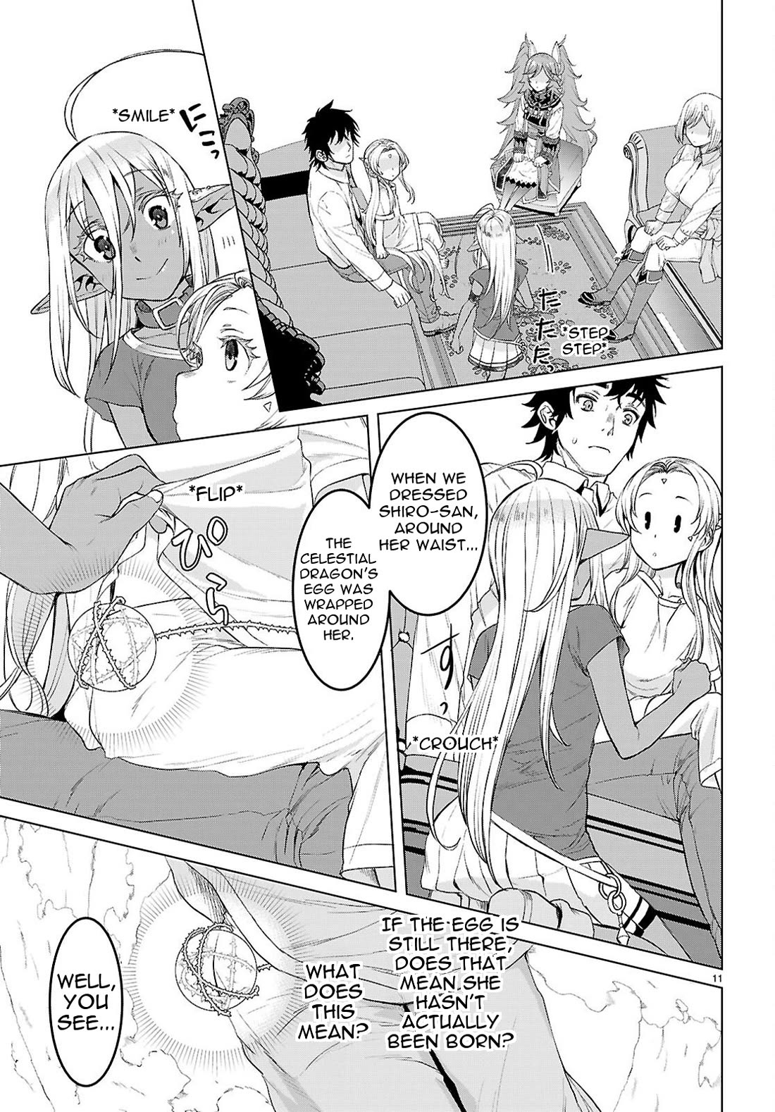 Isekai de Skill wo Kaitai shitara Cheat na Yome ga Zoushoku Shimashita: Gainen Kousa no Structure Chapter 87 page 11 - Chapter 87