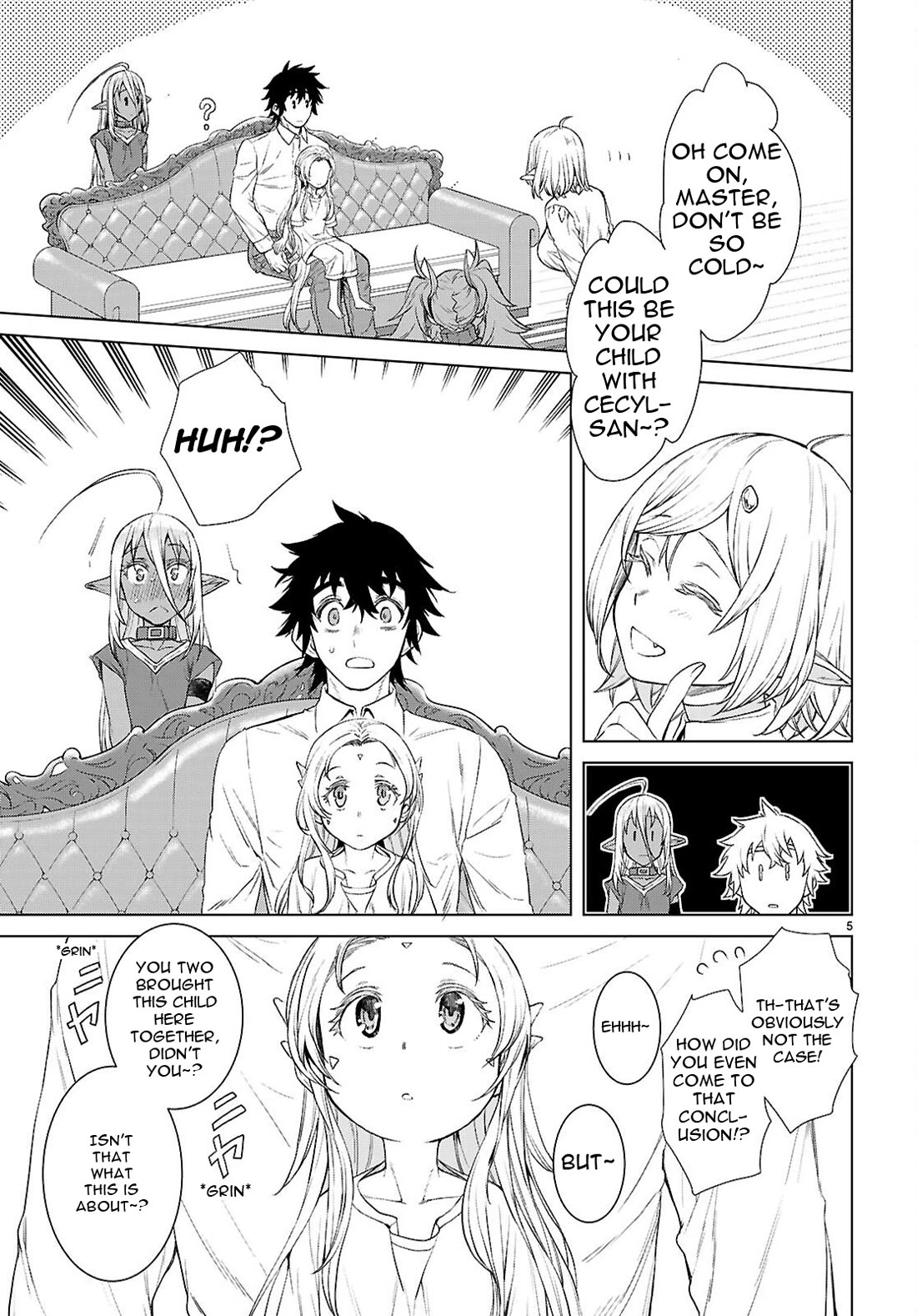 Isekai de Skill wo Kaitai shitara Cheat na Yome ga Zoushoku Shimashita: Gainen Kousa no Structure Chapter 87 page 5 - Chapter 87