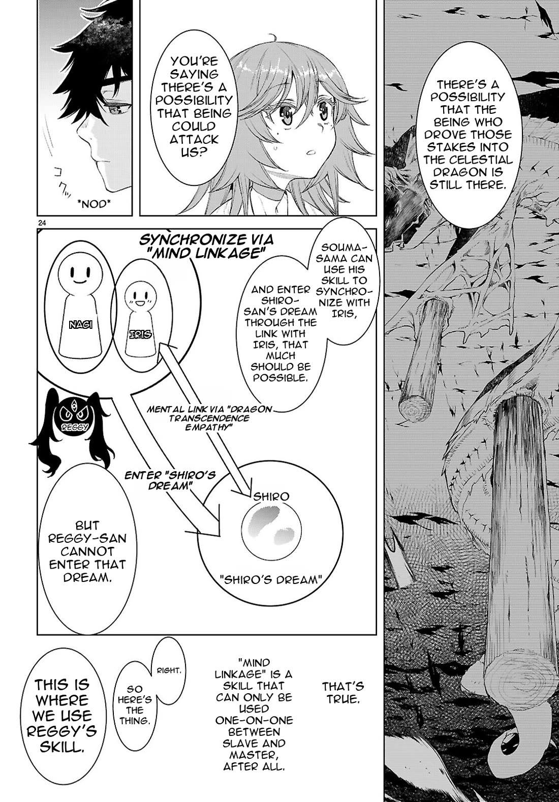 Isekai de Skill wo Kaitai shitara Cheat na Yome ga Zoushoku Shimashita: Gainen Kousa no Structure Chapter 88 page 25 - Chapter 88