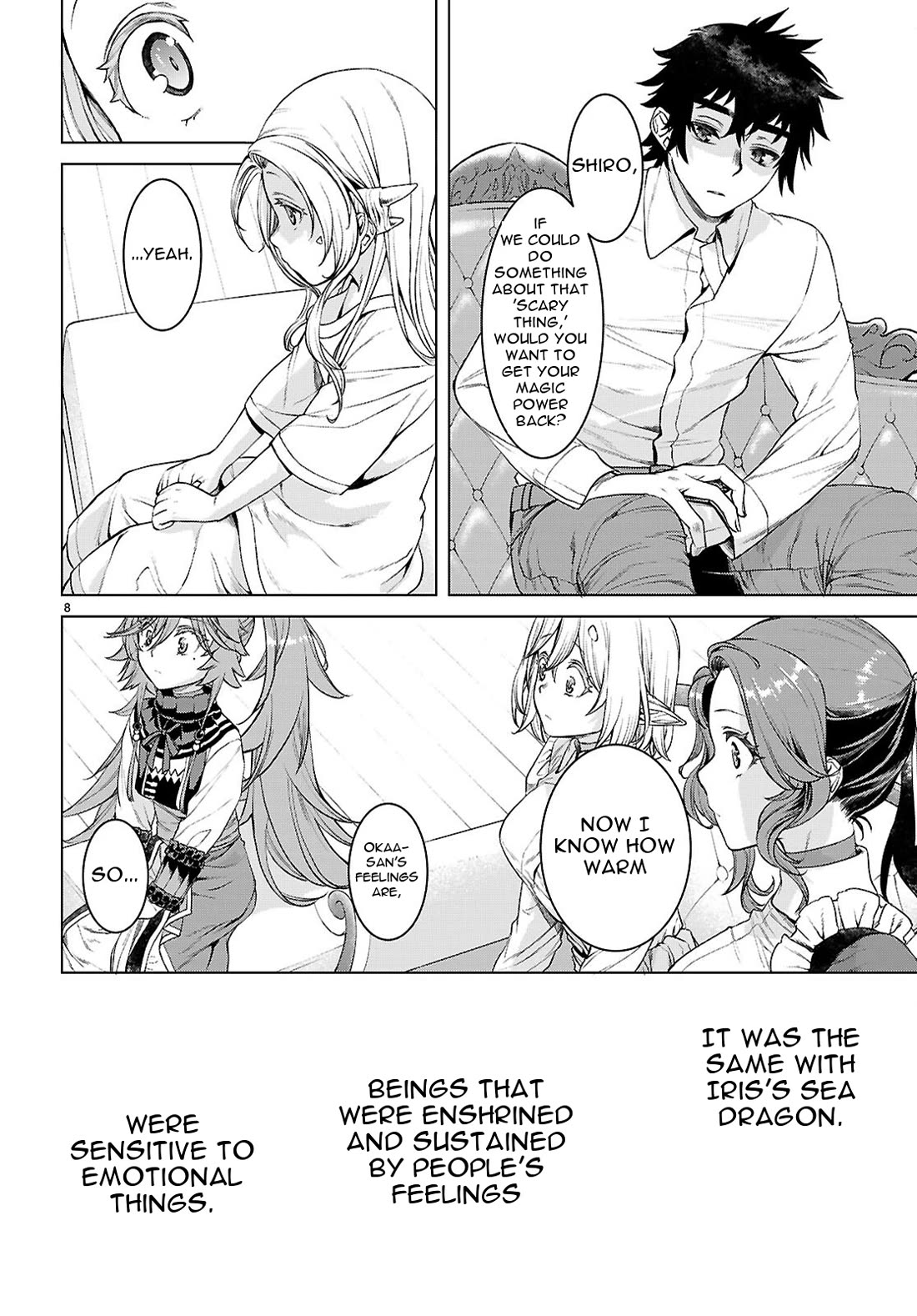 Isekai de Skill wo Kaitai shitara Cheat na Yome ga Zoushoku Shimashita: Gainen Kousa no Structure Chapter 88 page 9 - Chapter 88