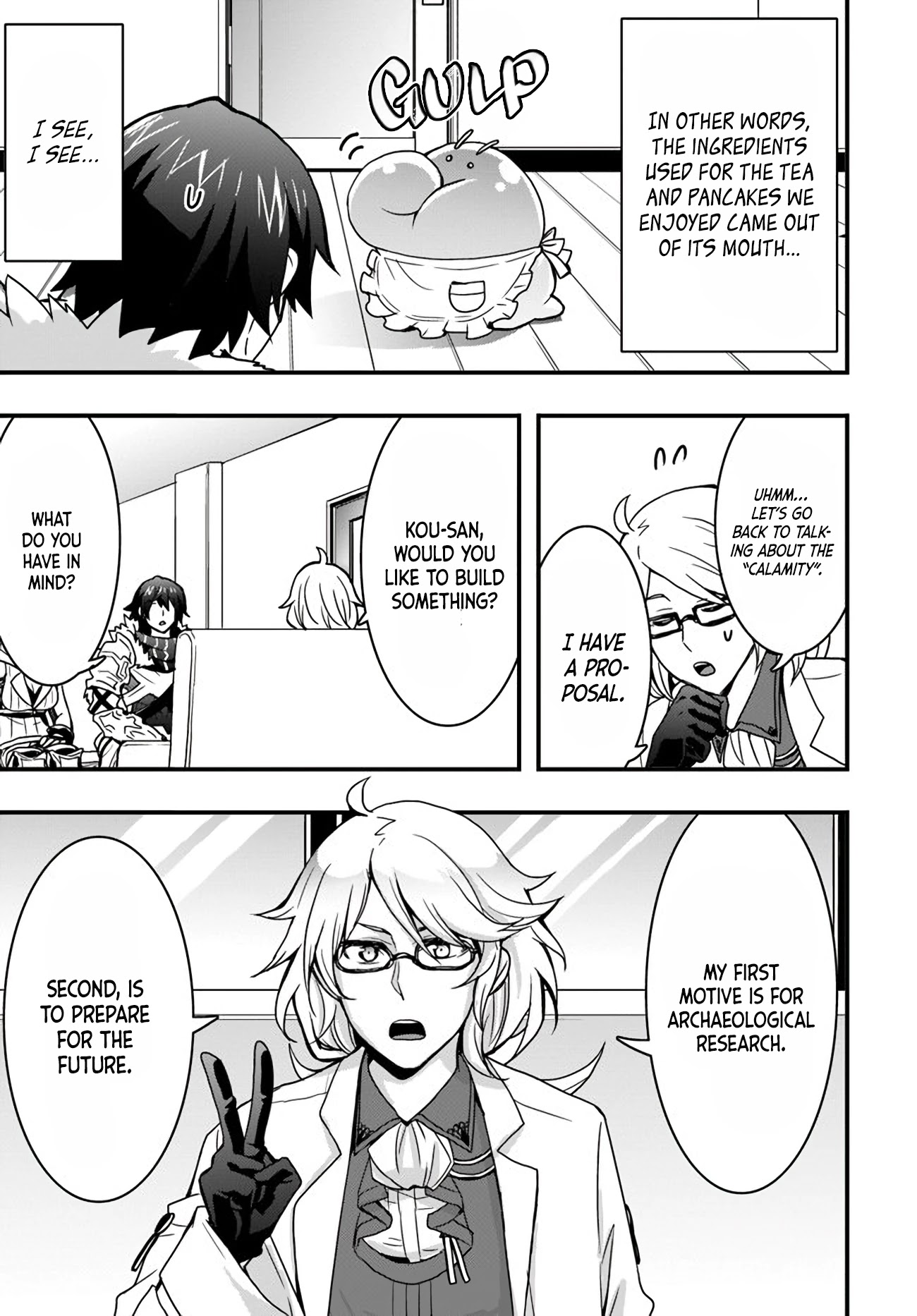 Isekai De Te Ni Ireta Seisan Skill Wa Saikyou Datta You Desu Chapter 10 page 17 - Chapter 10: Return to the Underground City with the Ducal Archeologist.