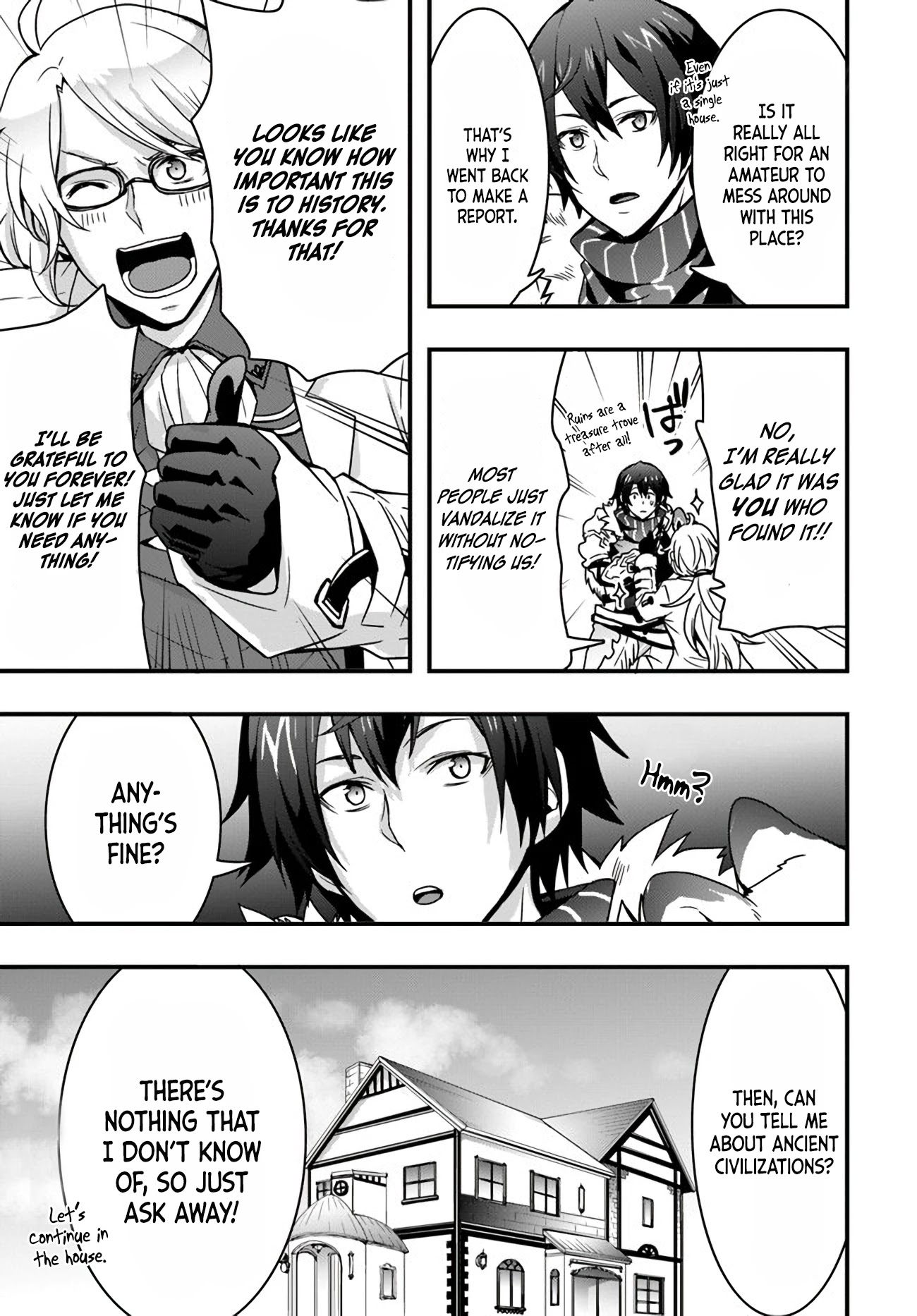 Isekai De Te Ni Ireta Seisan Skill Wa Saikyou Datta You Desu Chapter 10 page 7 - Chapter 10: Return to the Underground City with the Ducal Archeologist.