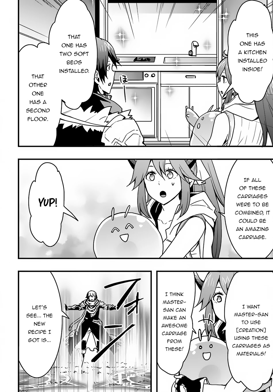 Isekai De Te Ni Ireta Seisan Skill Wa Saikyou Datta You Desu Chapter 18 page 11 - Chapter 18: I Tried Creating a Carriage