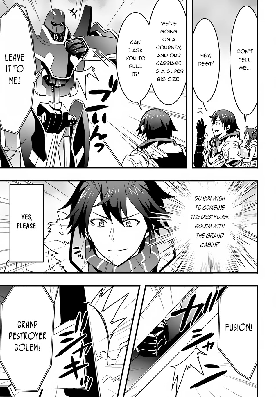 Isekai De Te Ni Ireta Seisan Skill Wa Saikyou Datta You Desu Chapter 18 page 19 - Chapter 18: I Tried Creating a Carriage