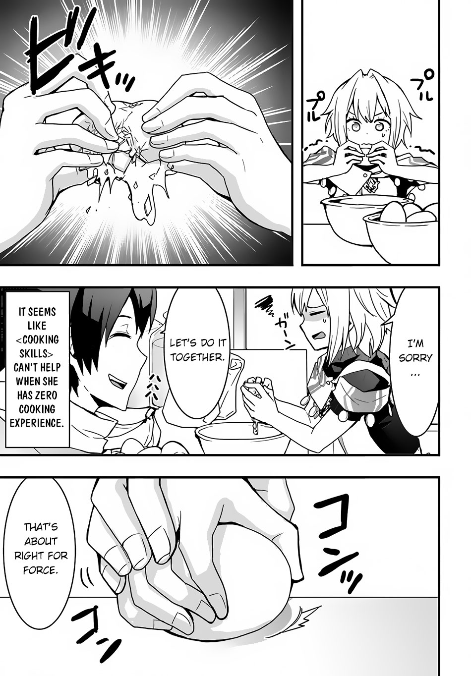 Isekai De Te Ni Ireta Seisan Skill Wa Saikyou Datta You Desu Chapter 22 page 18 - Chapter 22: Reunited with the Little Priestess.