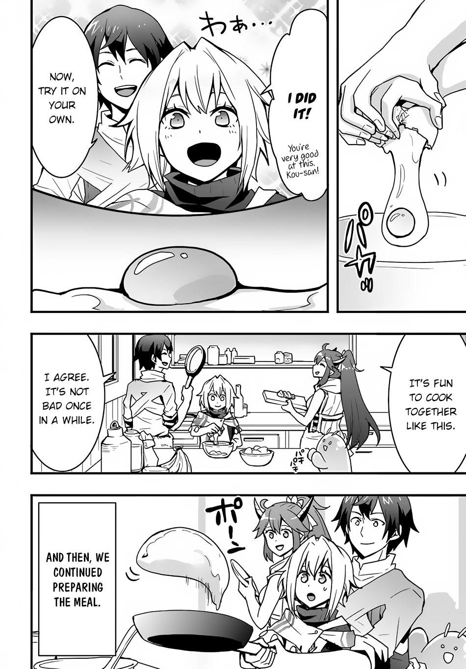Isekai De Te Ni Ireta Seisan Skill Wa Saikyou Datta You Desu Chapter 22 page 19 - Chapter 22: Reunited with the Little Priestess.