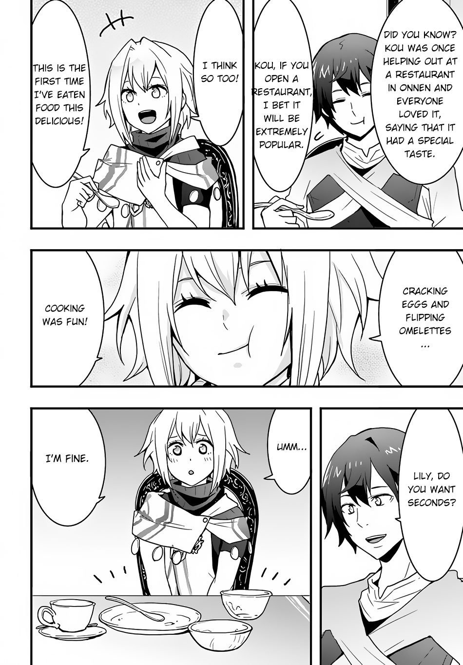 Isekai De Te Ni Ireta Seisan Skill Wa Saikyou Datta You Desu Chapter 22 page 21 - Chapter 22: Reunited with the Little Priestess.