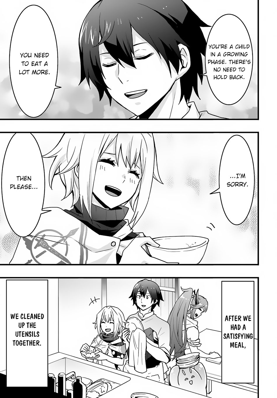 Isekai De Te Ni Ireta Seisan Skill Wa Saikyou Datta You Desu Chapter 22 page 22 - Chapter 22: Reunited with the Little Priestess.
