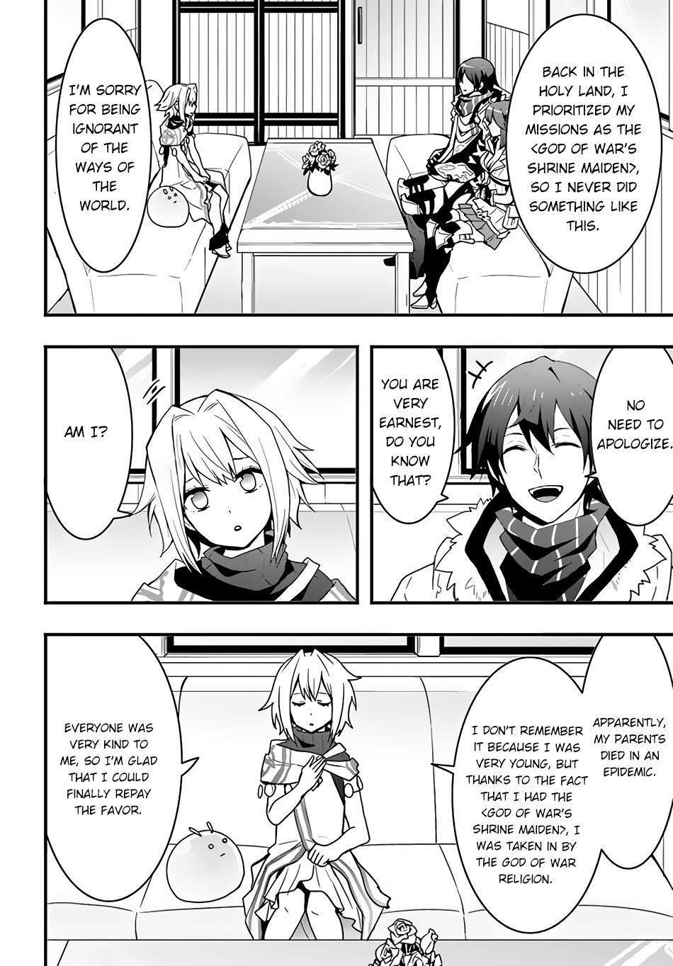 Isekai De Te Ni Ireta Seisan Skill Wa Saikyou Datta You Desu Chapter 22 page 23 - Chapter 22: Reunited with the Little Priestess.