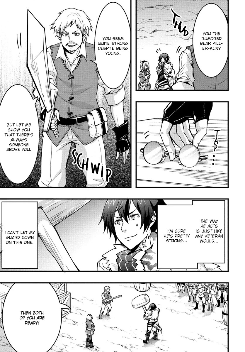 Isekai De Te Ni Ireta Seisan Skill Wa Saikyou Datta You Desu Chapter 3 page 11 - Chapter 3: I took the entrance exam at the Adventurer's Guild.