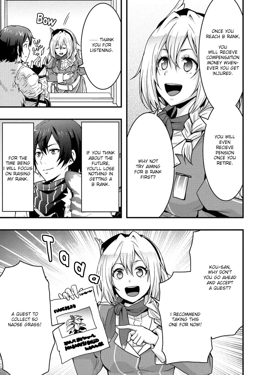 Isekai De Te Ni Ireta Seisan Skill Wa Saikyou Datta You Desu Chapter 3 page 21 - Chapter 3: I took the entrance exam at the Adventurer's Guild.