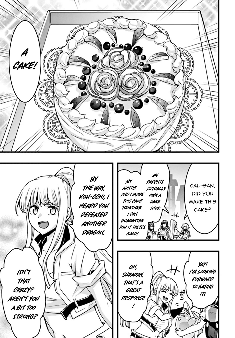 Isekai De Te Ni Ireta Seisan Skill Wa Saikyou Datta You Desu Chapter 31 page 10 - Chapter 31: I Tried Celebrating with Everyone