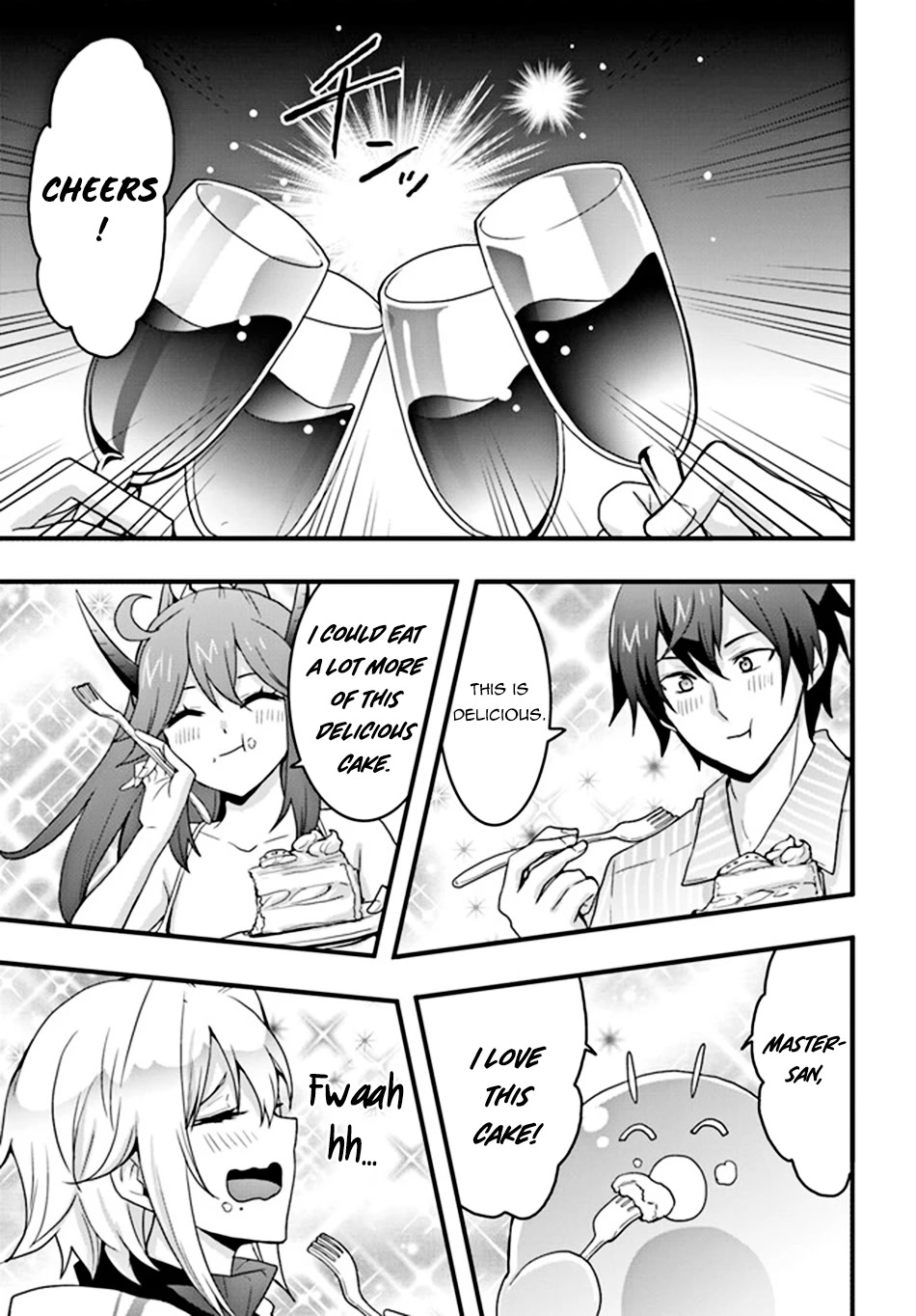 Isekai De Te Ni Ireta Seisan Skill Wa Saikyou Datta You Desu Chapter 31 page 14 - Chapter 31: I Tried Celebrating with Everyone