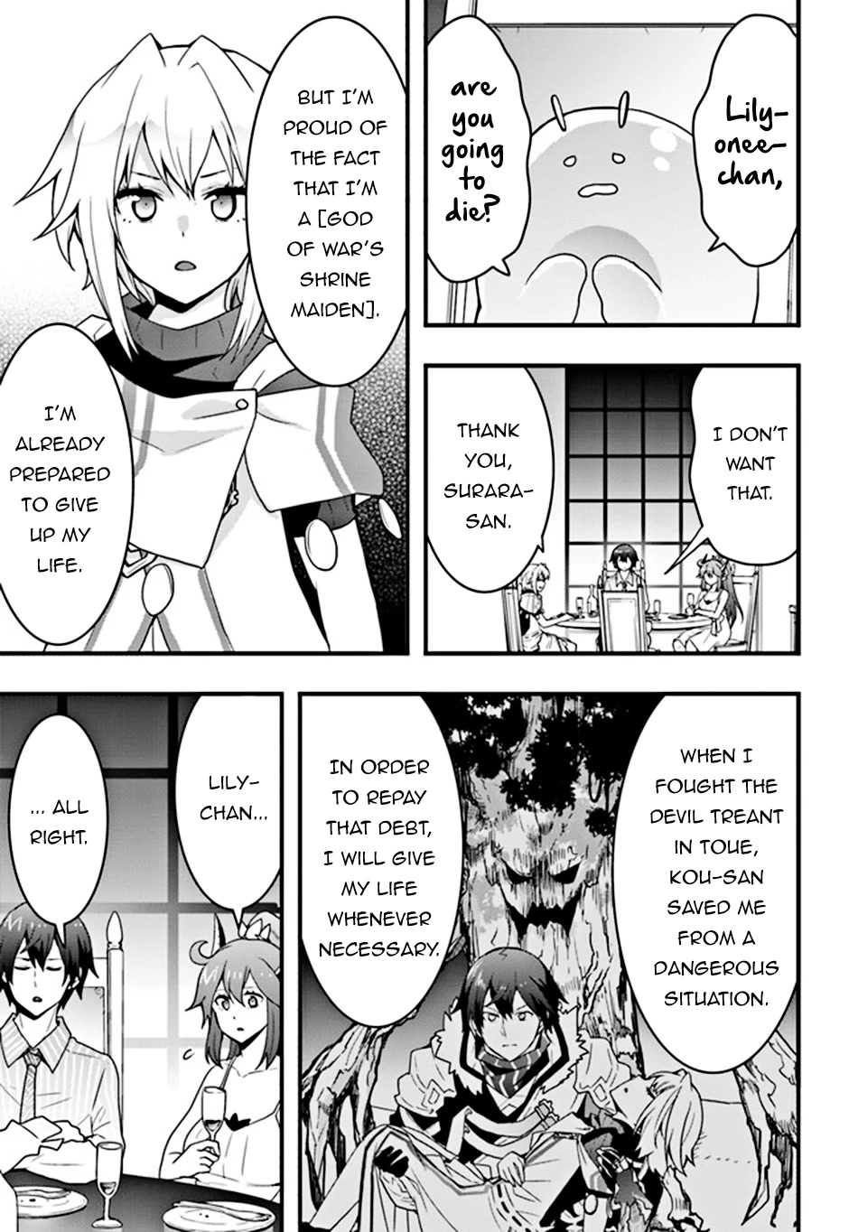 Isekai De Te Ni Ireta Seisan Skill Wa Saikyou Datta You Desu Chapter 31 page 20 - Chapter 31: I Tried Celebrating with Everyone
