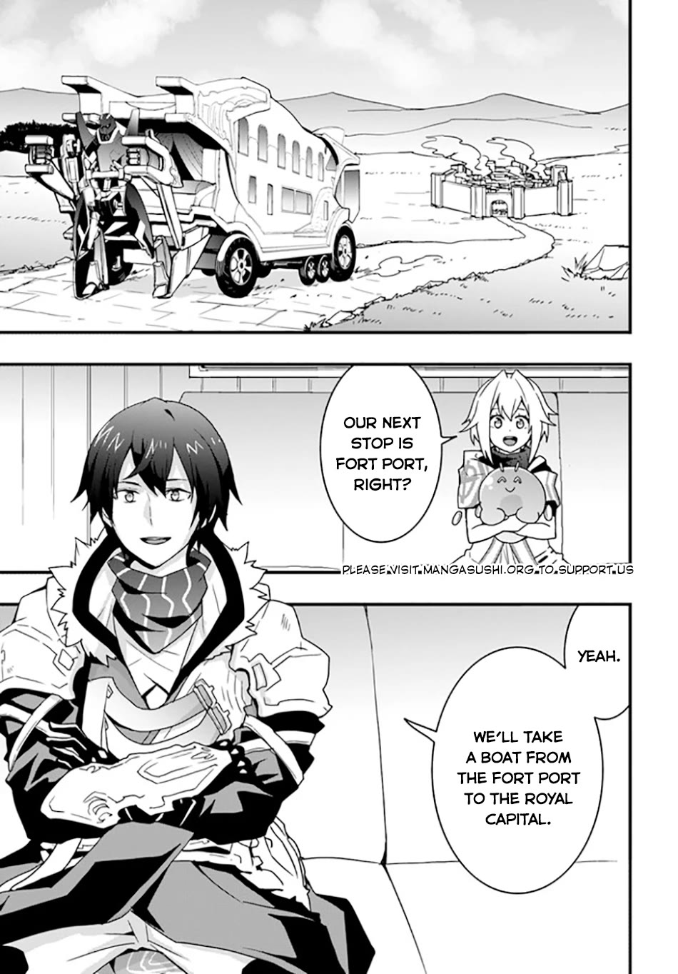 Isekai De Te Ni Ireta Seisan Skill Wa Saikyou Datta You Desu Chapter 32 page 2 - Chapter 32: I Tried Leaving Surier