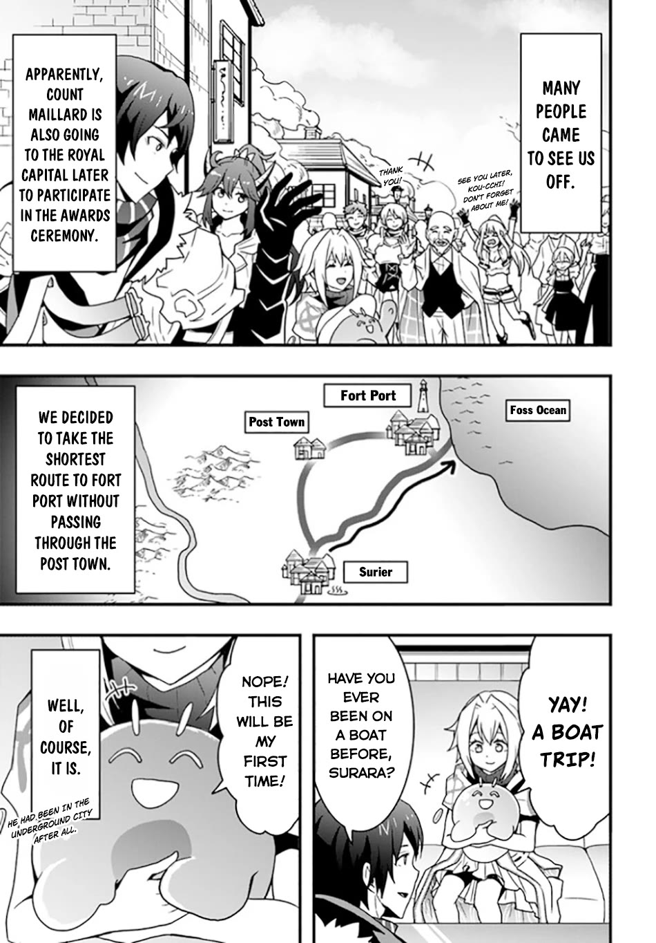 Isekai De Te Ni Ireta Seisan Skill Wa Saikyou Datta You Desu Chapter 32 page 4 - Chapter 32: I Tried Leaving Surier