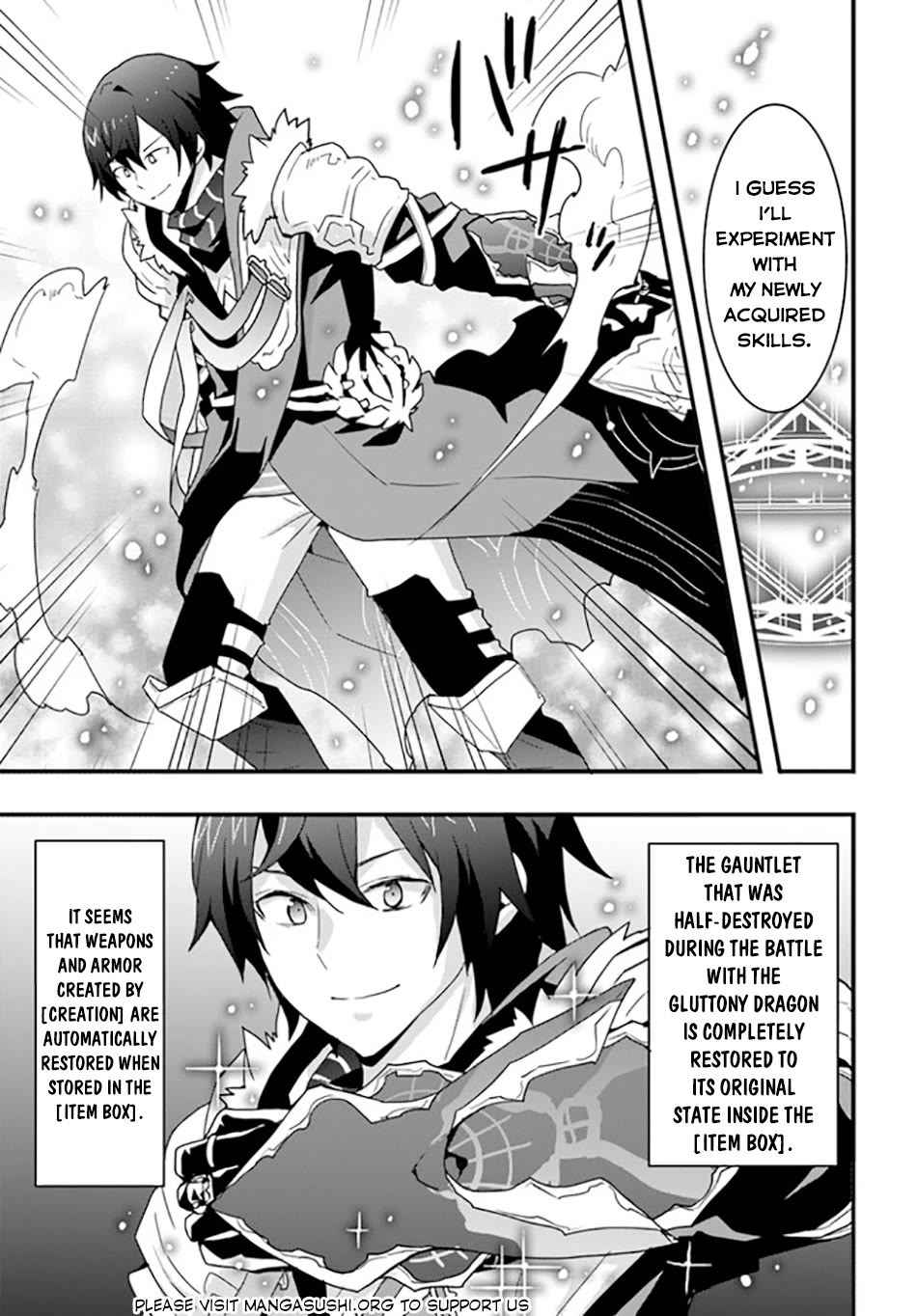 Isekai De Te Ni Ireta Seisan Skill Wa Saikyou Datta You Desu Chapter 32 page 6 - Chapter 32: I Tried Leaving Surier