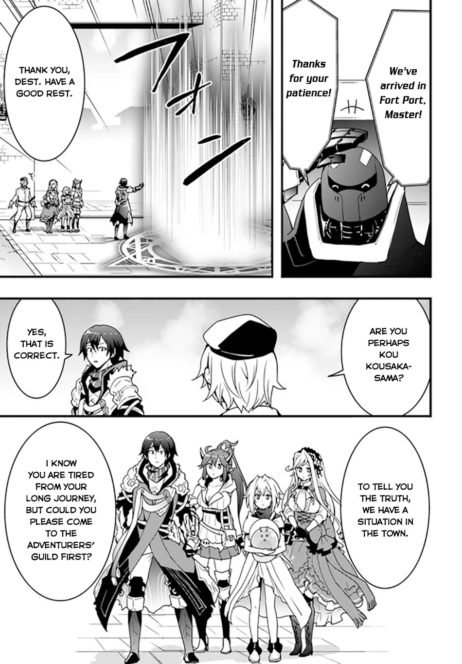 Isekai De Te Ni Ireta Seisan Skill Wa Saikyou Datta You Desu Chapter 35 page 4 - Chapter 35: I Tried Arriving in Fort Port
