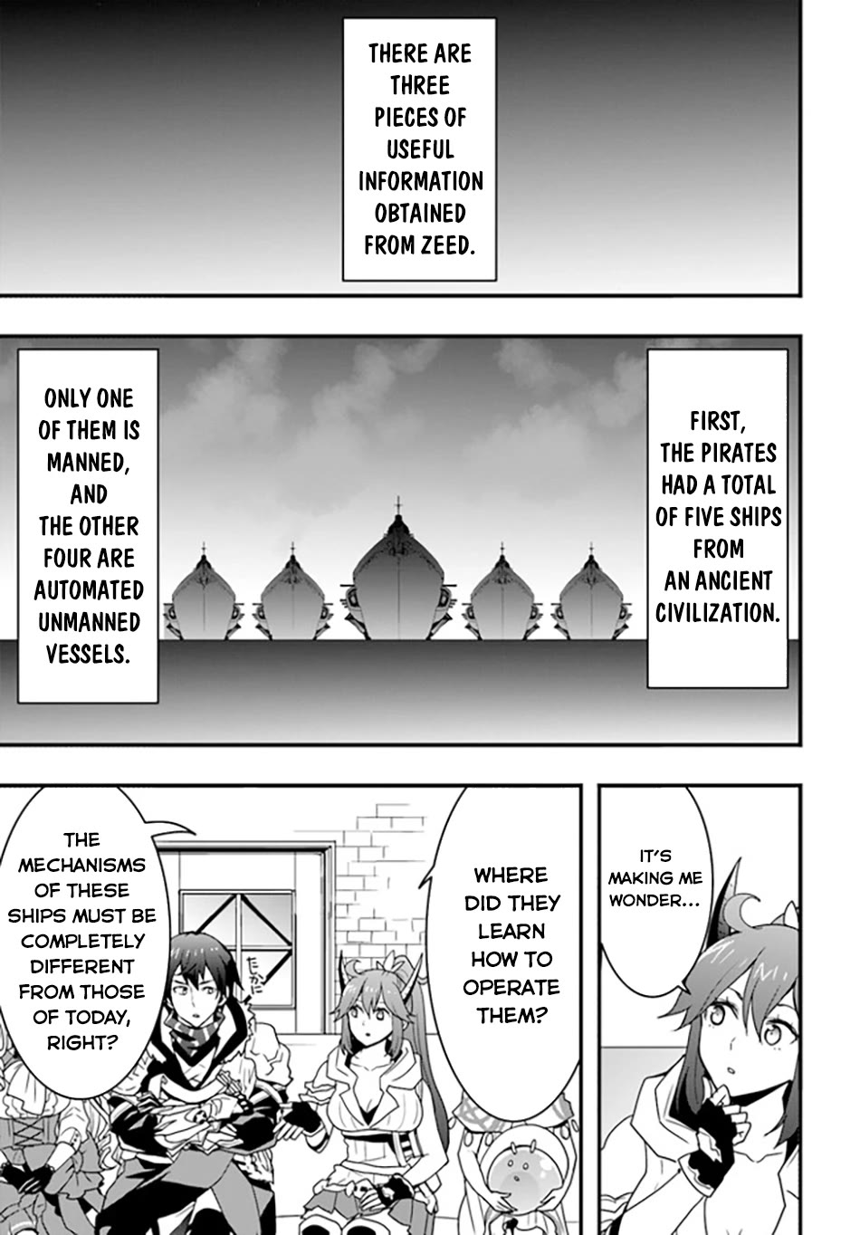 Isekai De Te Ni Ireta Seisan Skill Wa Saikyou Datta You Desu Chapter 36 page 10 - Chapter 36: I Tried to Get Information About the Pirates