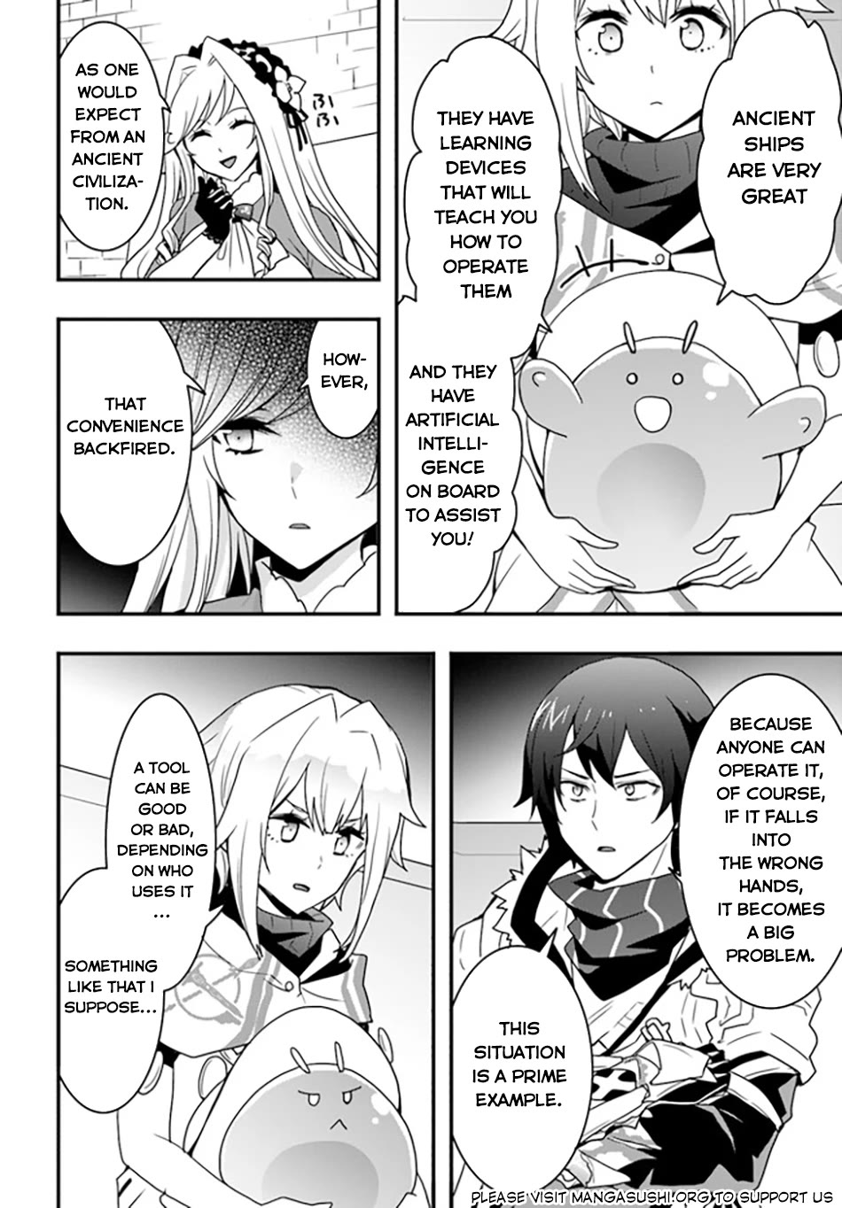 Isekai De Te Ni Ireta Seisan Skill Wa Saikyou Datta You Desu Chapter 36 page 11 - Chapter 36: I Tried to Get Information About the Pirates